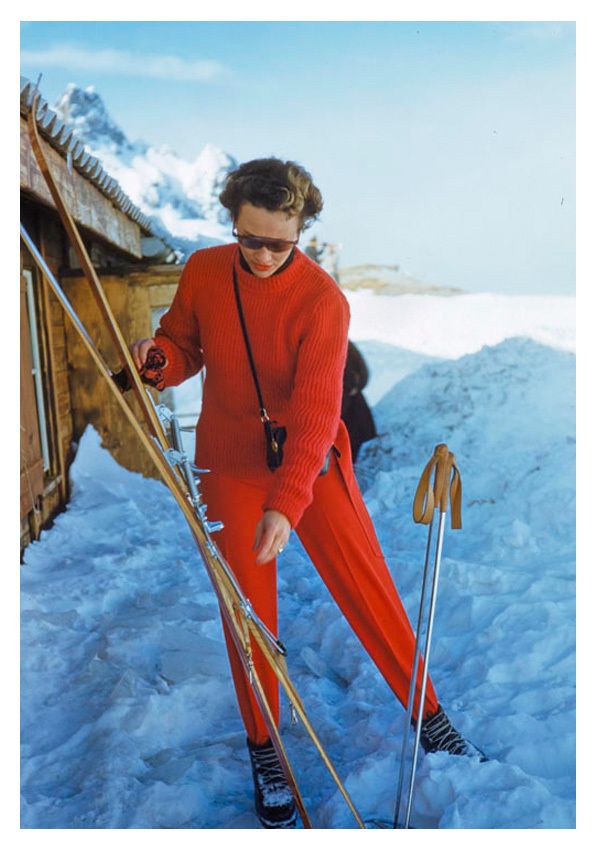 Toni Frissell 'Lady In Red' Unframed Archival Pigment Print photo furniture