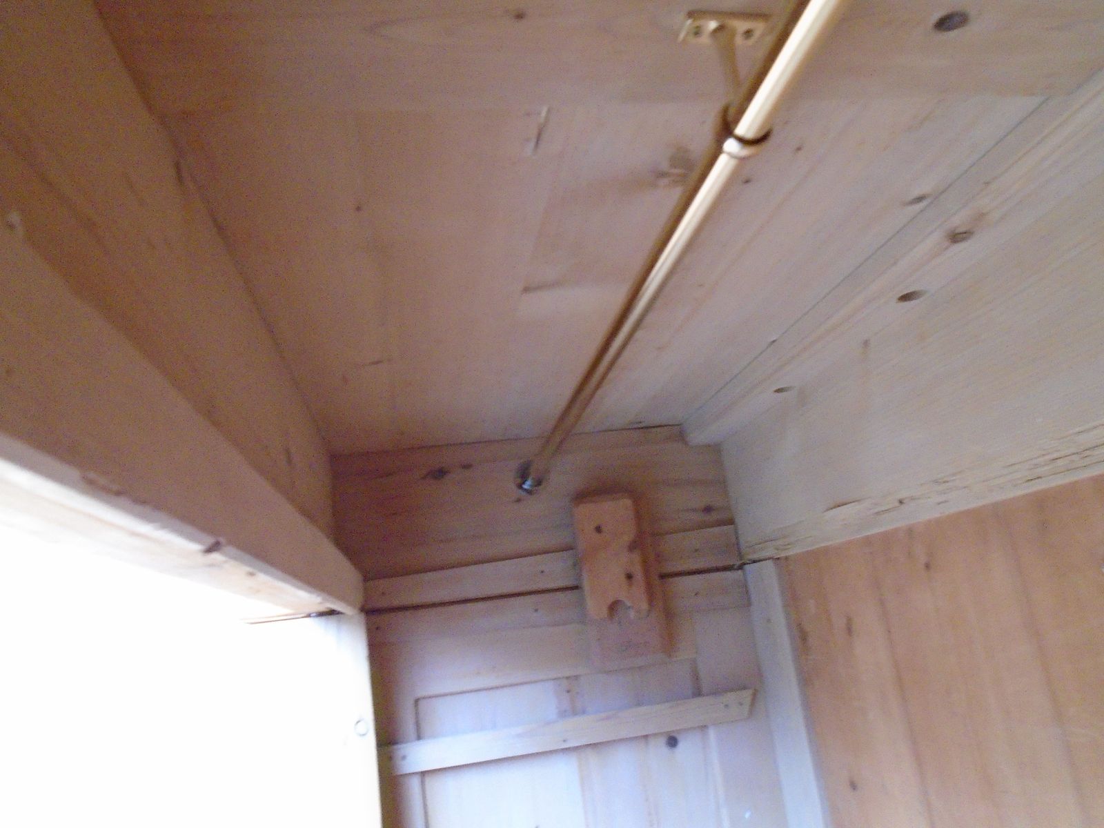 A Fantastic Large Columned Pine Waxed Victorian Knockdown Wardrobe photo 1195.0
