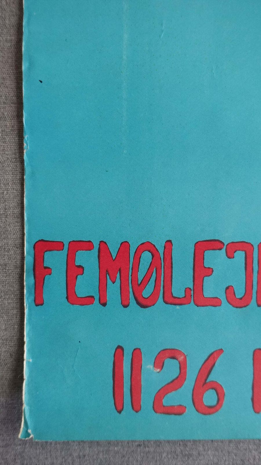 1970s Danish Women Festival (Femø)   Original Vintage Poster photo for sale