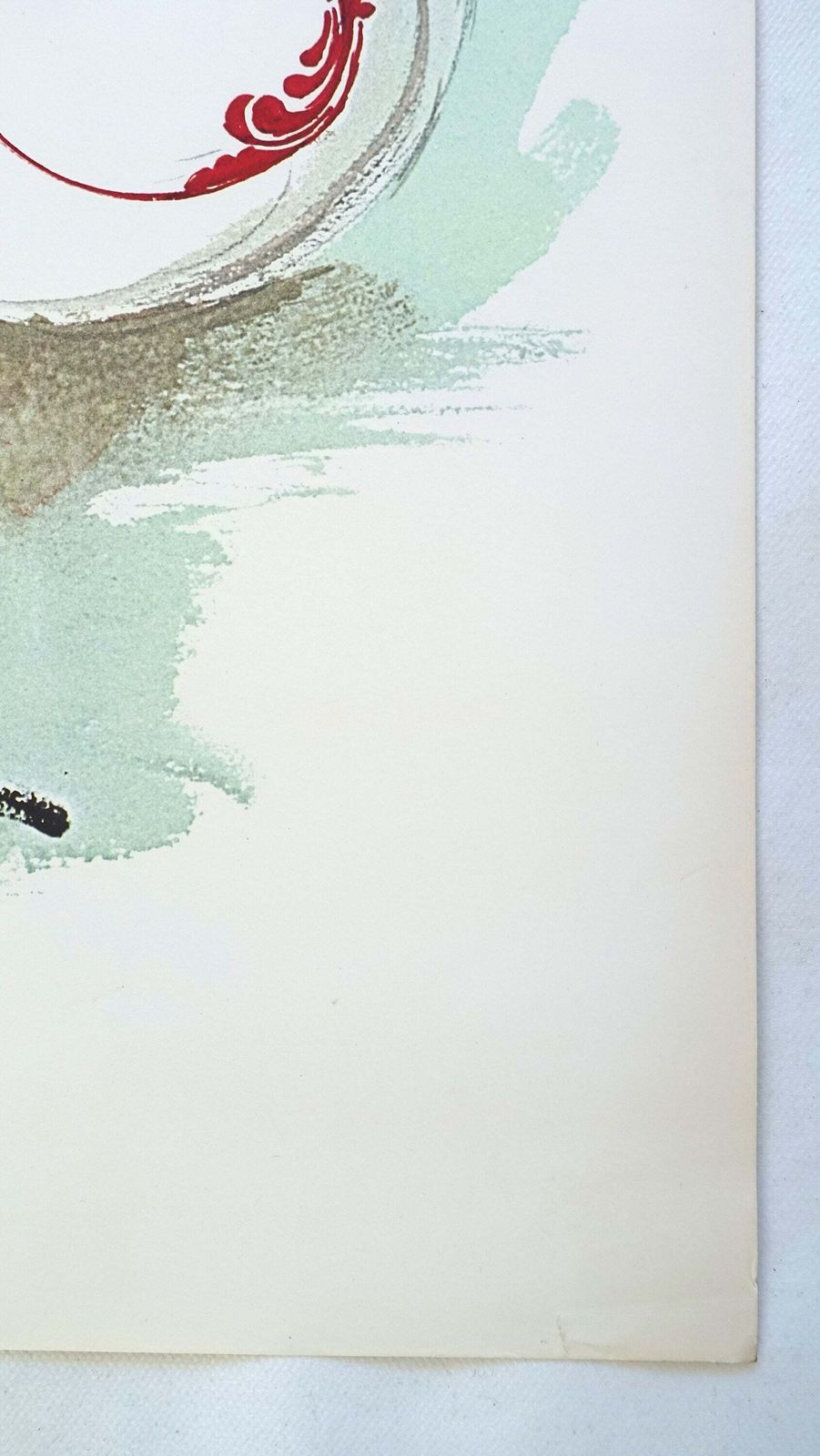1970s "The Prince"   The Little Mermaid By Bjørn Wiinblad   Original Vintage Poster photo Art