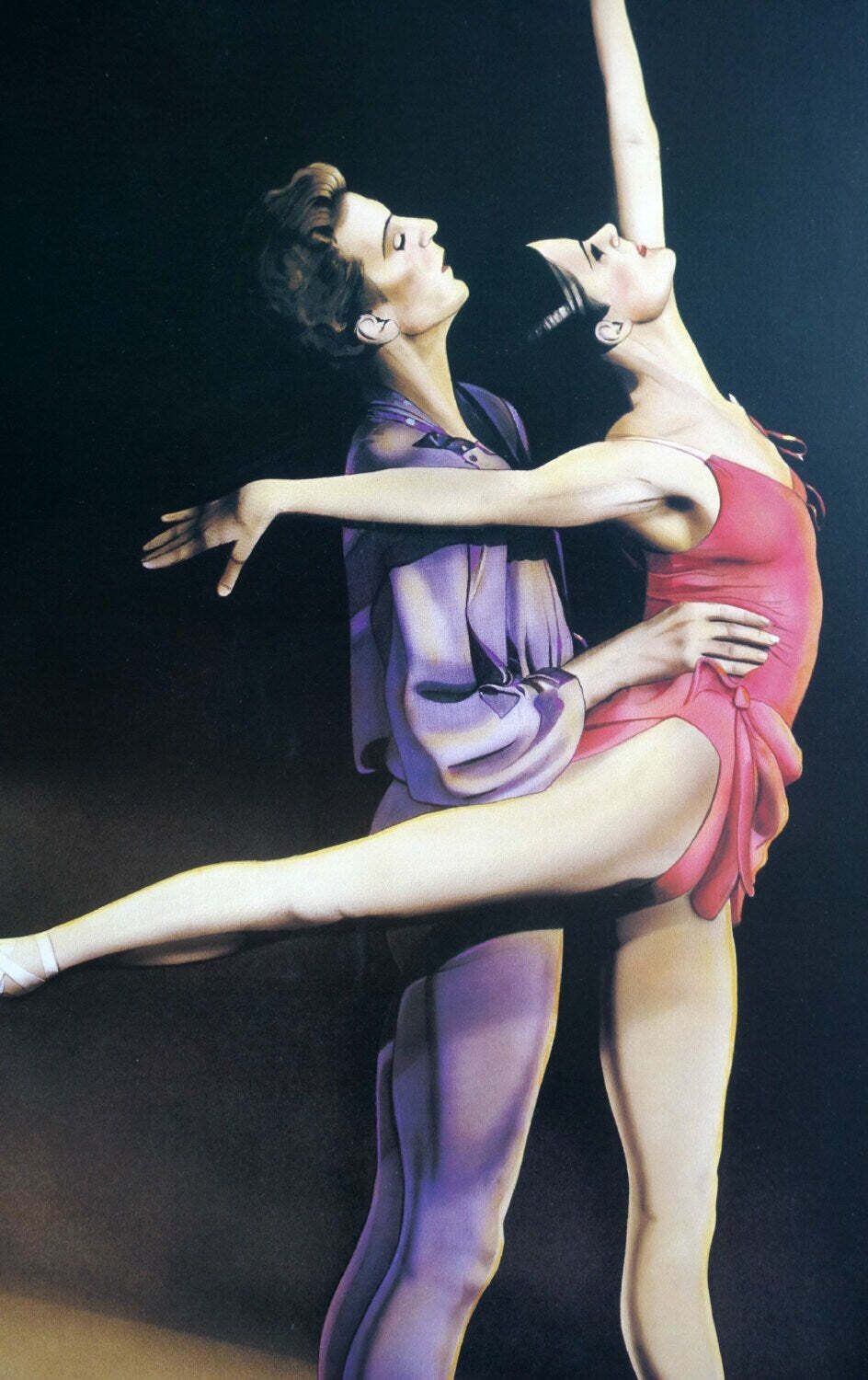 1983 New York City Ballet In Tivoli   Original Vintage Poster photo Art