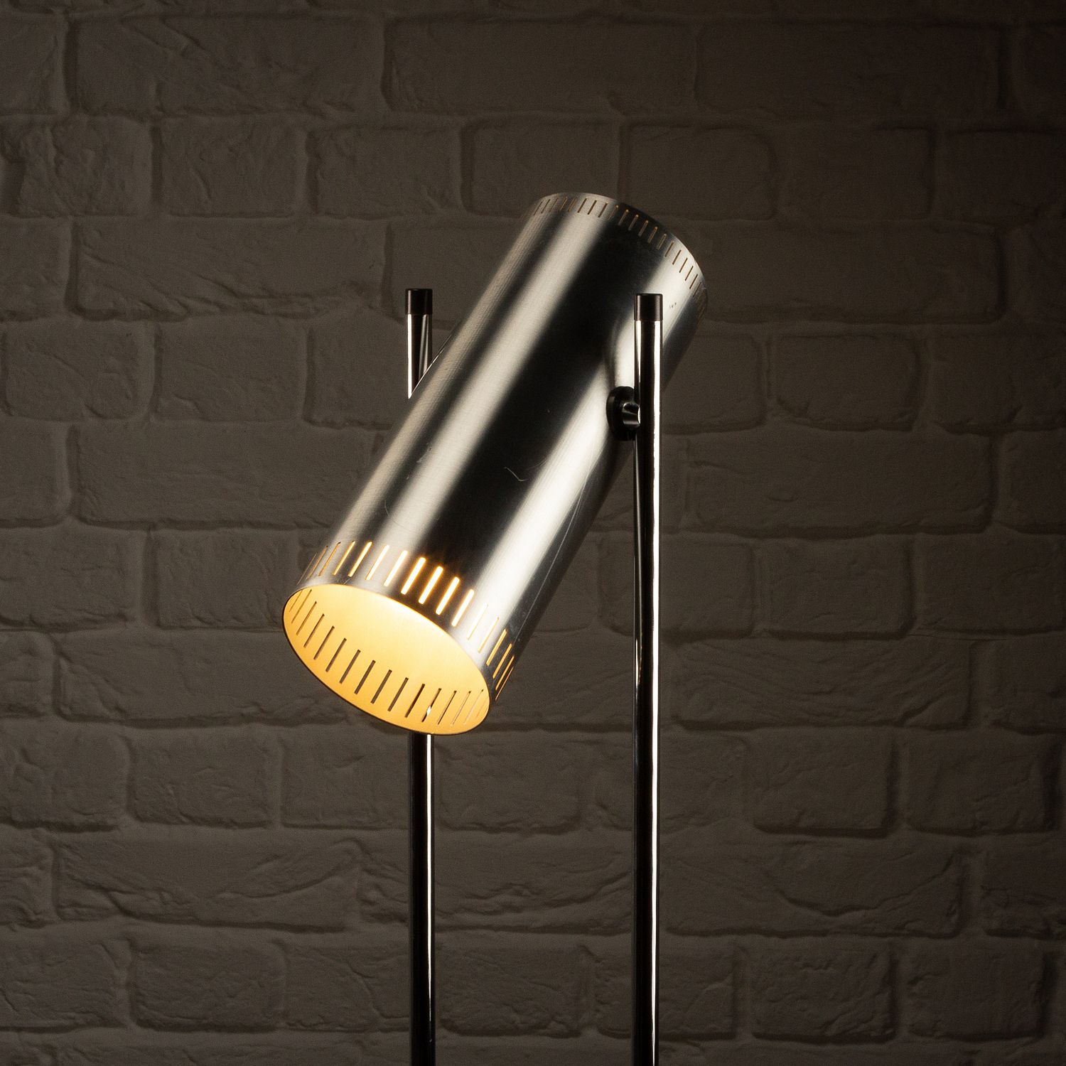 photo vinterior Trombone Floor Lamp By Jo Hammerborg For Fog & Mørup, Denmark, 1960s