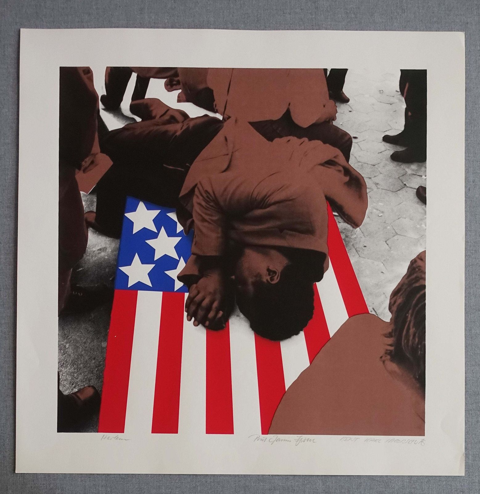 1971 Harlem By Poul Janus Ipsen And Bent Karl Jacobsen   Original Vintage Poster photo furniture