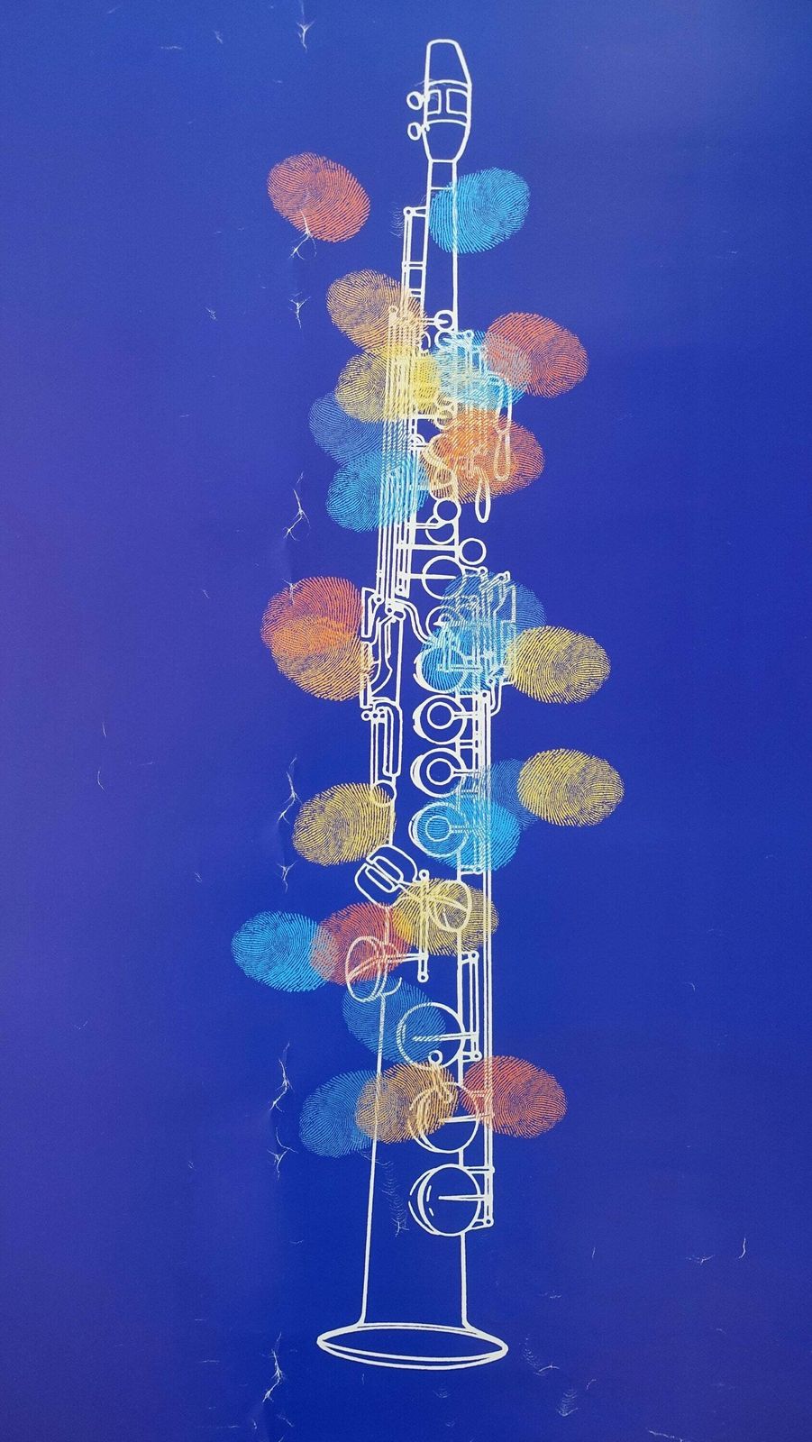2003 Copenhagen Jazz Festival By Arnoldi   Original Vintage Poster photo Art