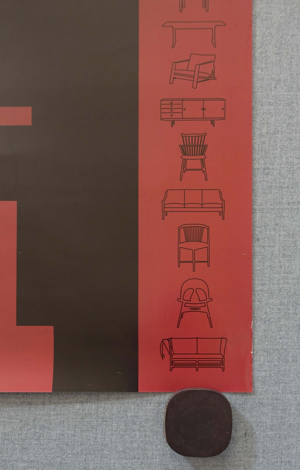 2014 Børge Mogensen Bo Bedre Danish Design   Original Vintage Poster photo for sale