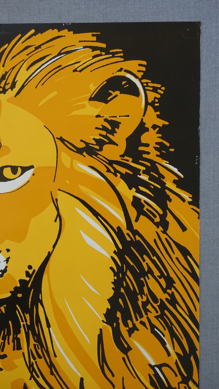 1992 Copenhagen Zoo (Lion) — Vintage Poster photo vinterior