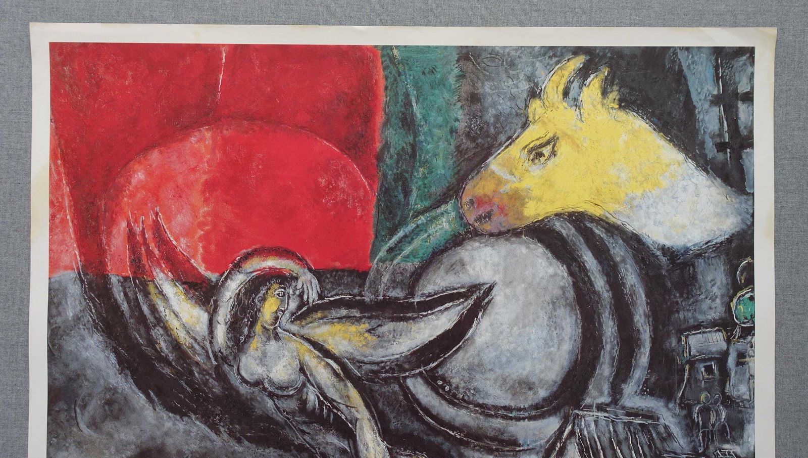 1990 Chagall La Dation On Louisiana Museum Of Modern Art   Original Vintage Poster photo Art