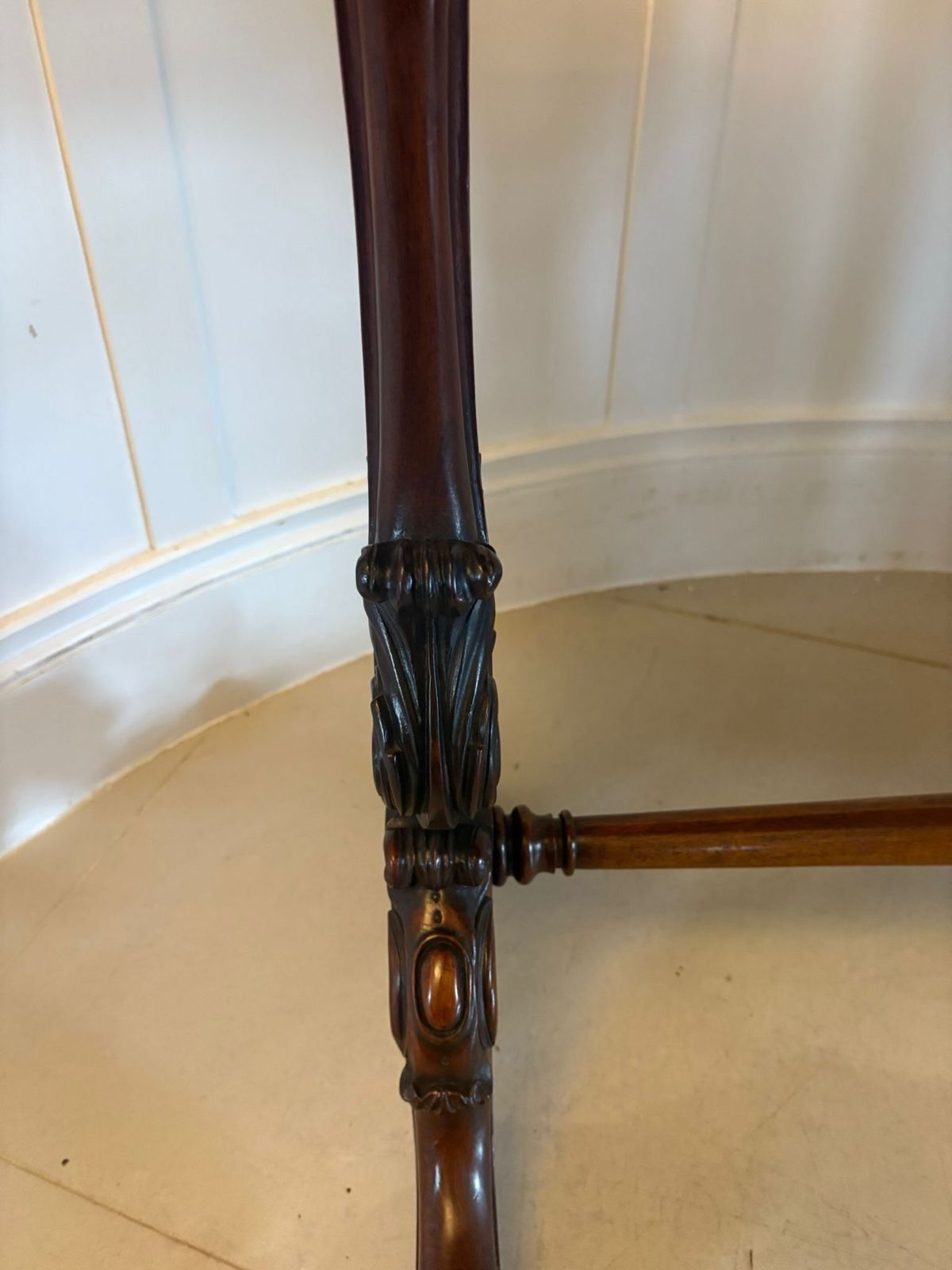 Antique 19th Century Quality Carved Rosewood Freestanding Centre Table photo vinterior