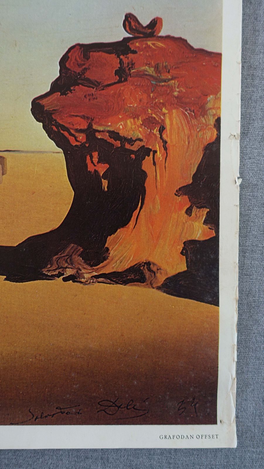 1973 Salvador Dalí   Exhibition On Louisiana Museum, Denmark   Original Vintage Poster photo for sale