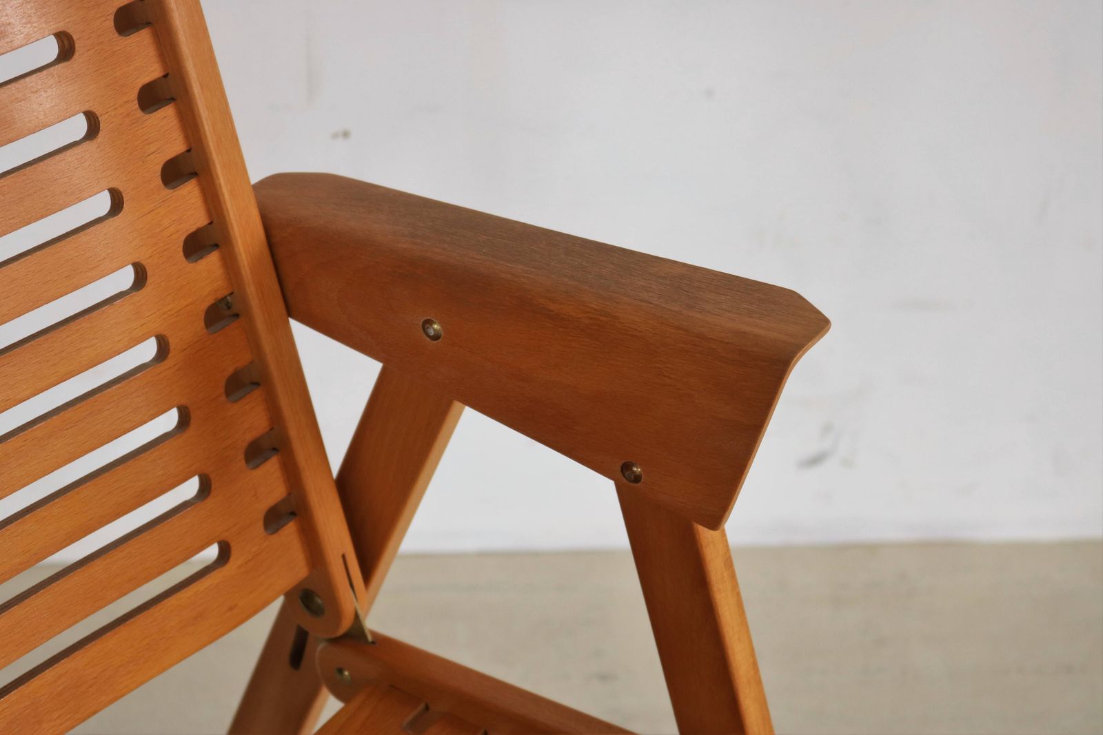 Vintage Wooden Folding Chair "Rex" photo 358.0