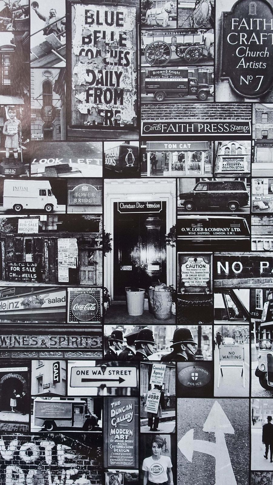 1966 London Signs, Symbols And Sights Art Poster   Original Vintage Poster photo for sale