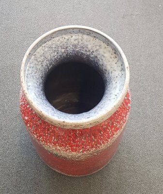 German Ceramic Floor Vase From Karlsruher Majolika, 1960s photo furniture