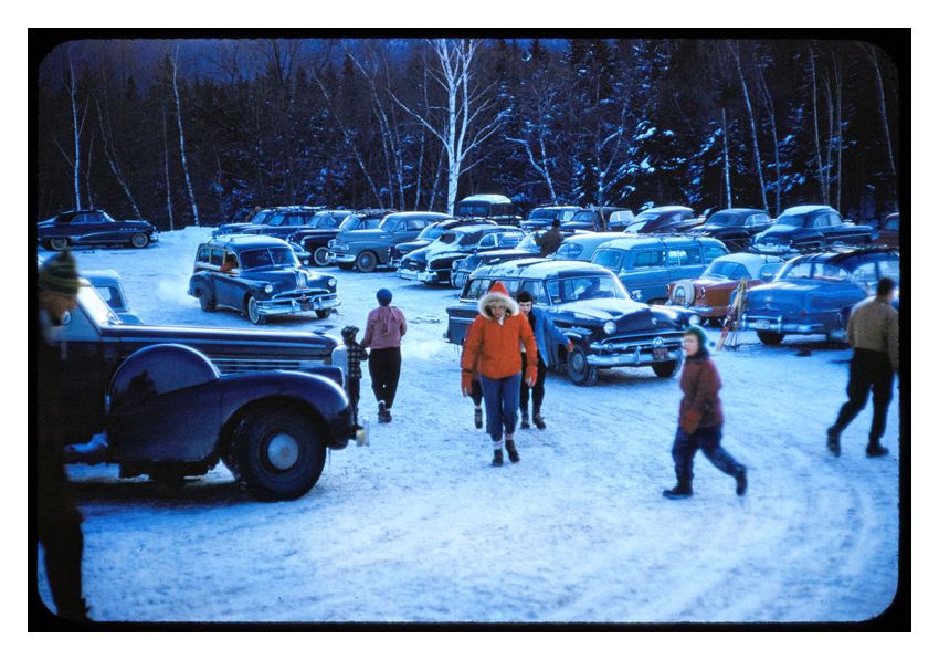 Toni Frissell 'Stowe Mountain Resort' Unframed Archival Pigment Print photo furniture