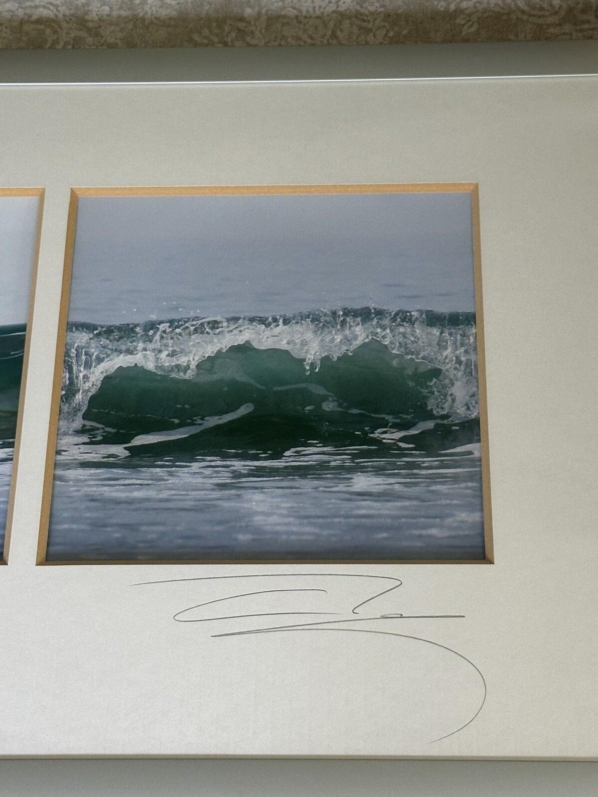 Chris Tancock Photography Framed Ltd Edition Signed Waves photo Art
