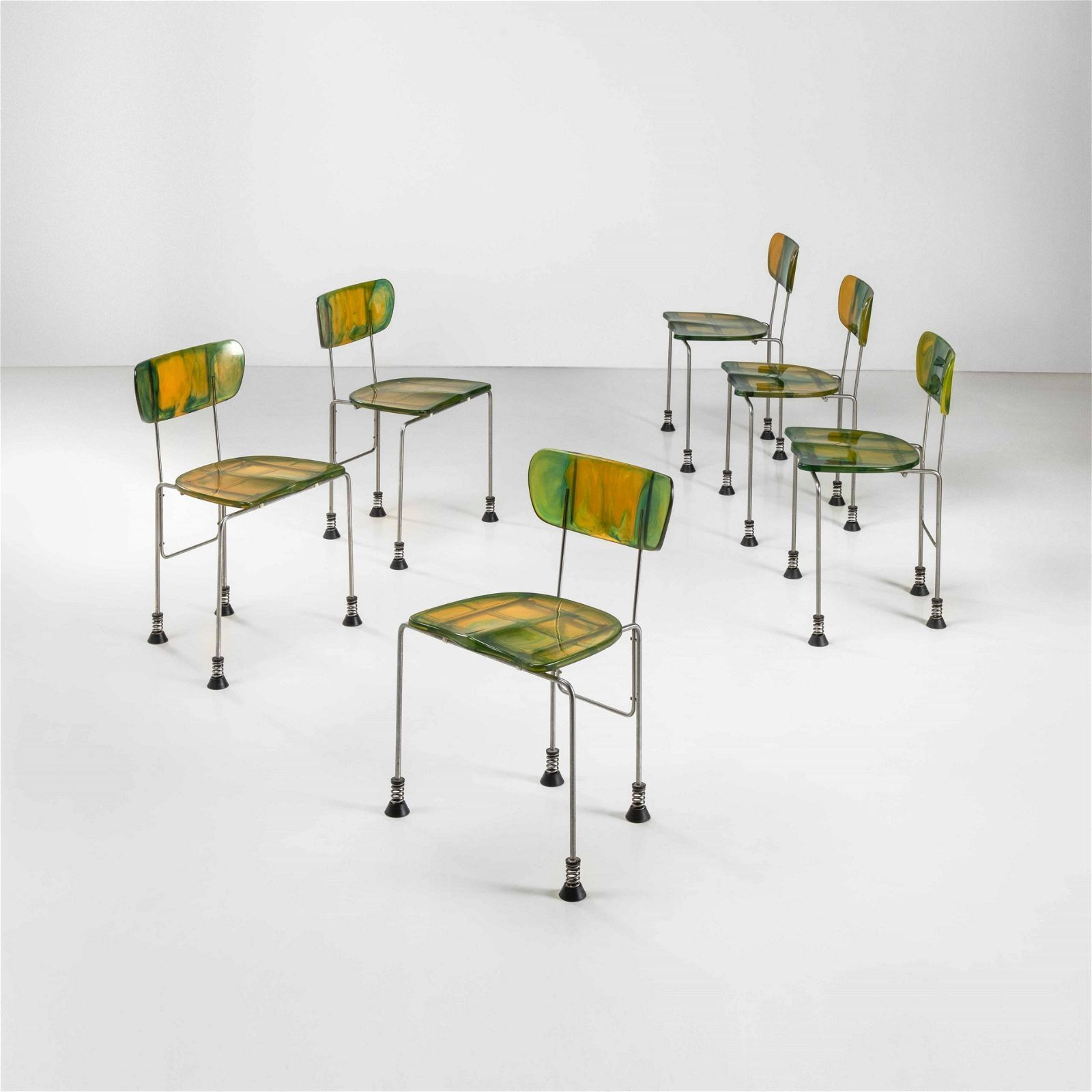 Gaetano Pesce '543 Broadway' Chairs (Set Of Six) photo Furniture
