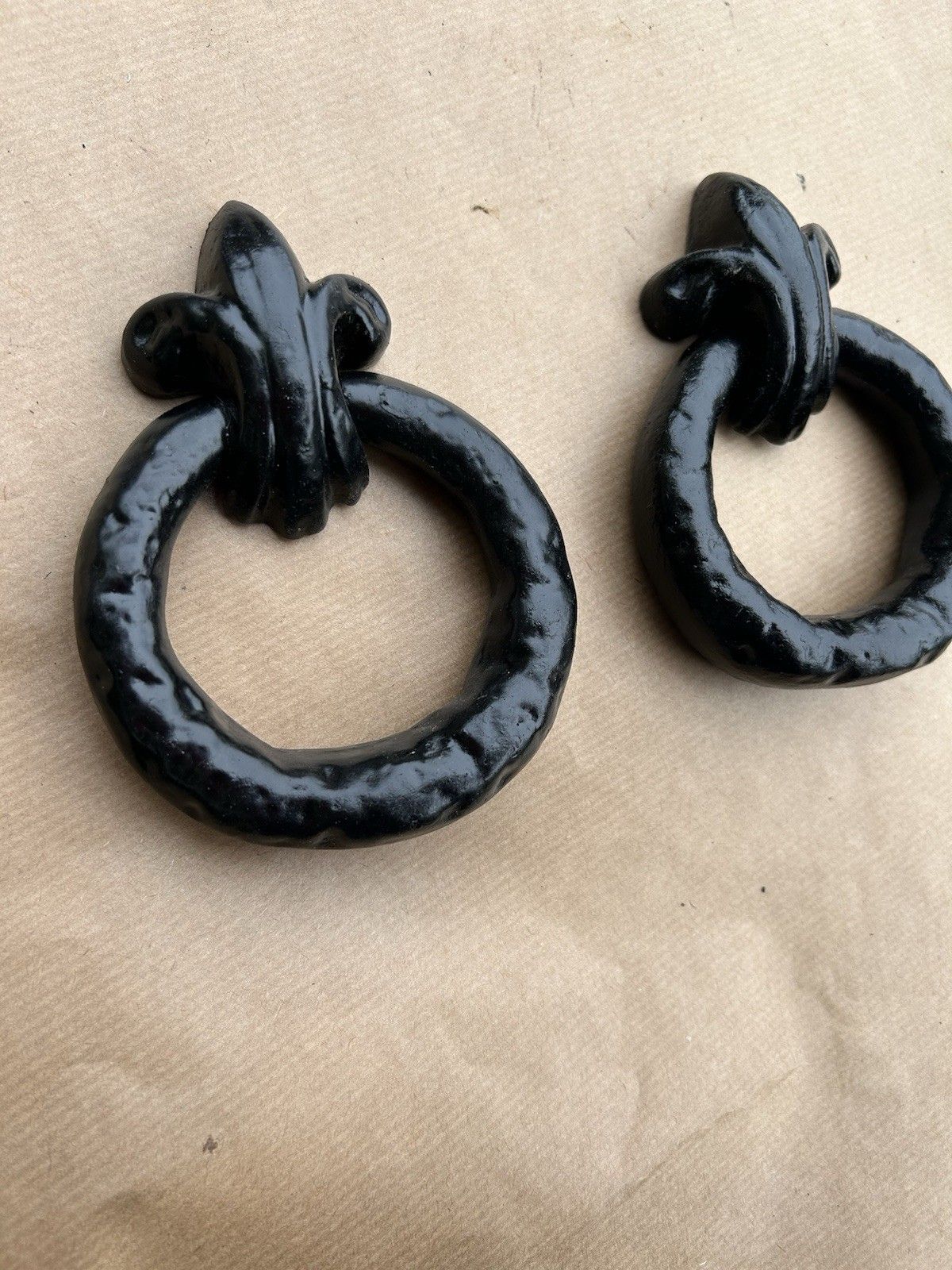 Antique Cast Iron Door Pull Handle’s Reclaimed Period Antique Refurbished Metal photo 113.0