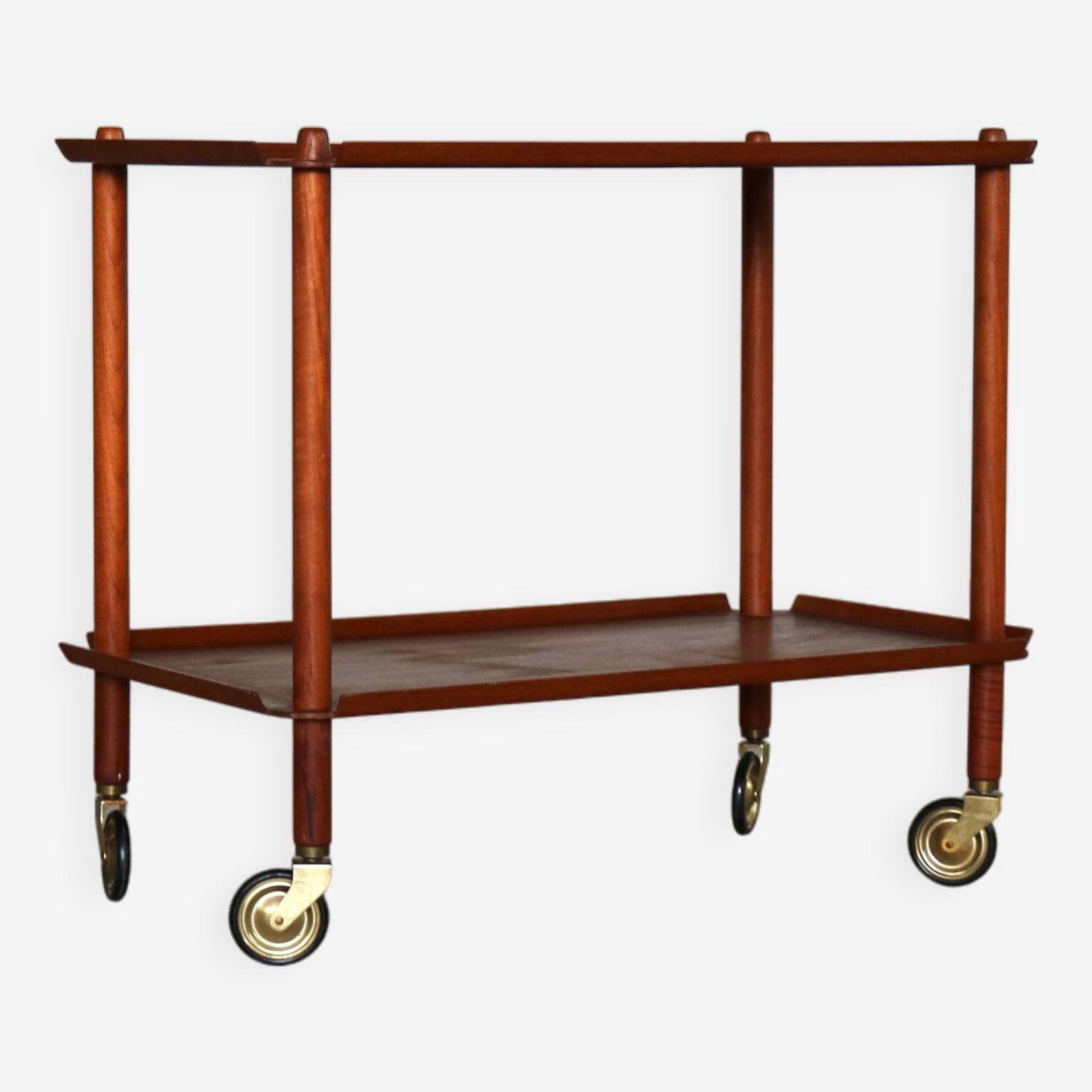 Vintage Bijzettafel | Bijzettafel | Trolley | Hundevad