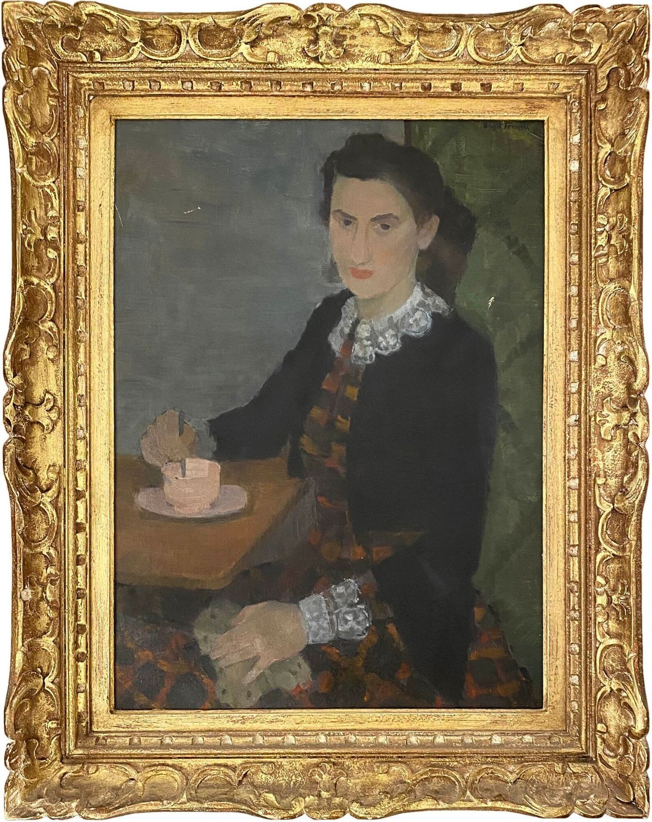 Birgit Forsell (1909 2003) ‘Girl In A Lace Collar, 1943’