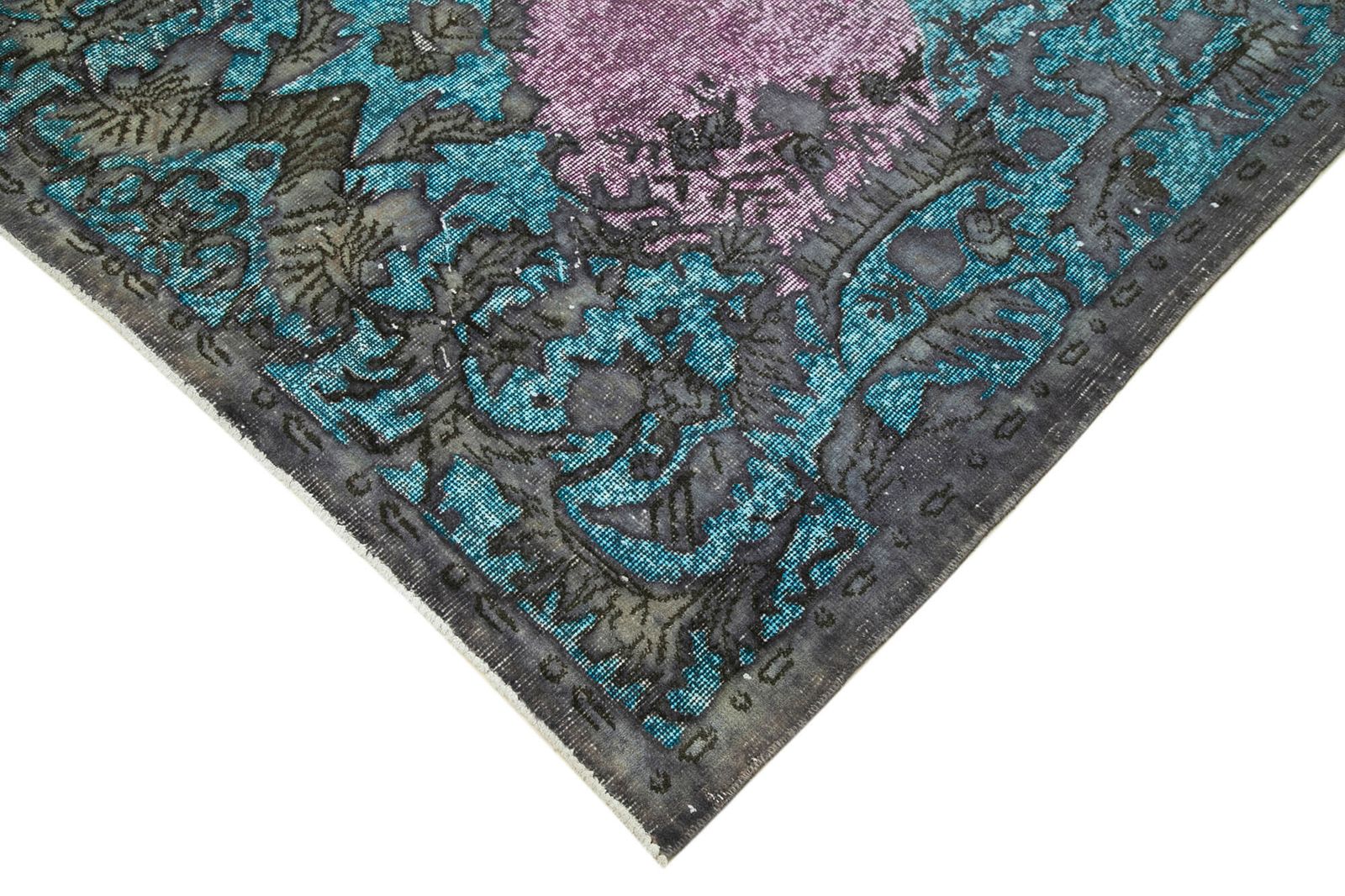Handmade Grey Over Dyed Rug 163 Cm X 280 Cm photo Textiles