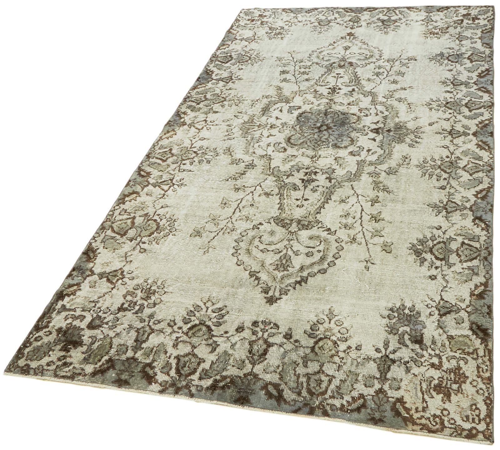 5x9 Grey Over Dyed Rug, Oriental photo for sale