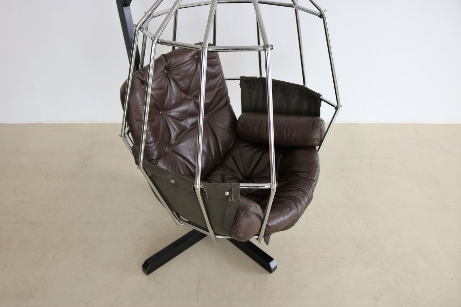 Vintage Ib Arberg Parrot Cage Lounge Chair photo for sale