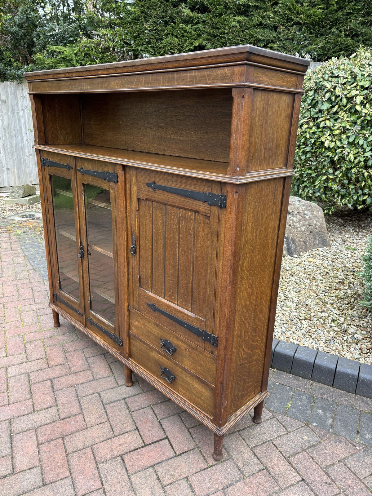 Arts & Crafts Bookcase Cupboard photo buy