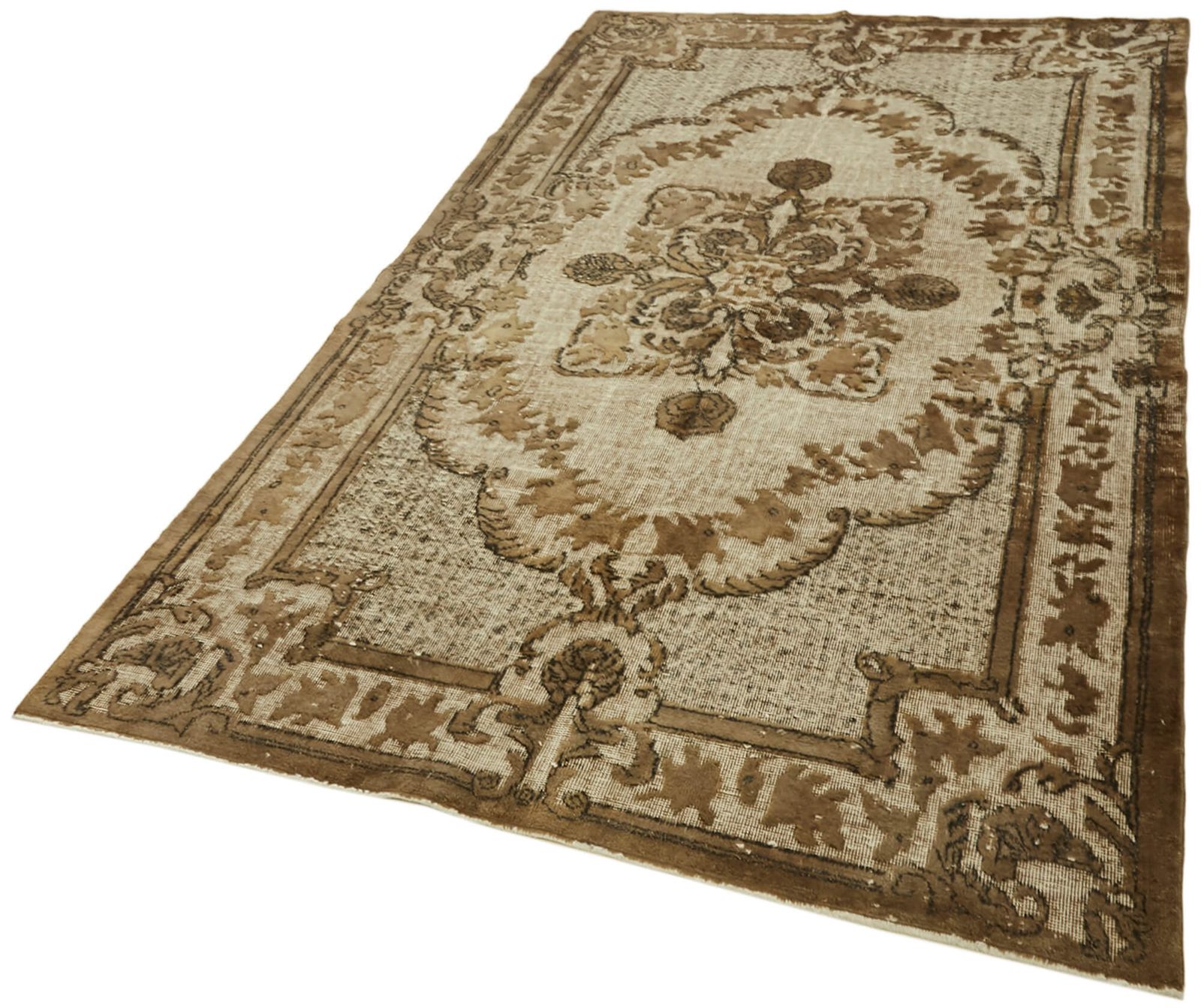 6x10 Brown Over Dyed Rug, Oriental photo for sale