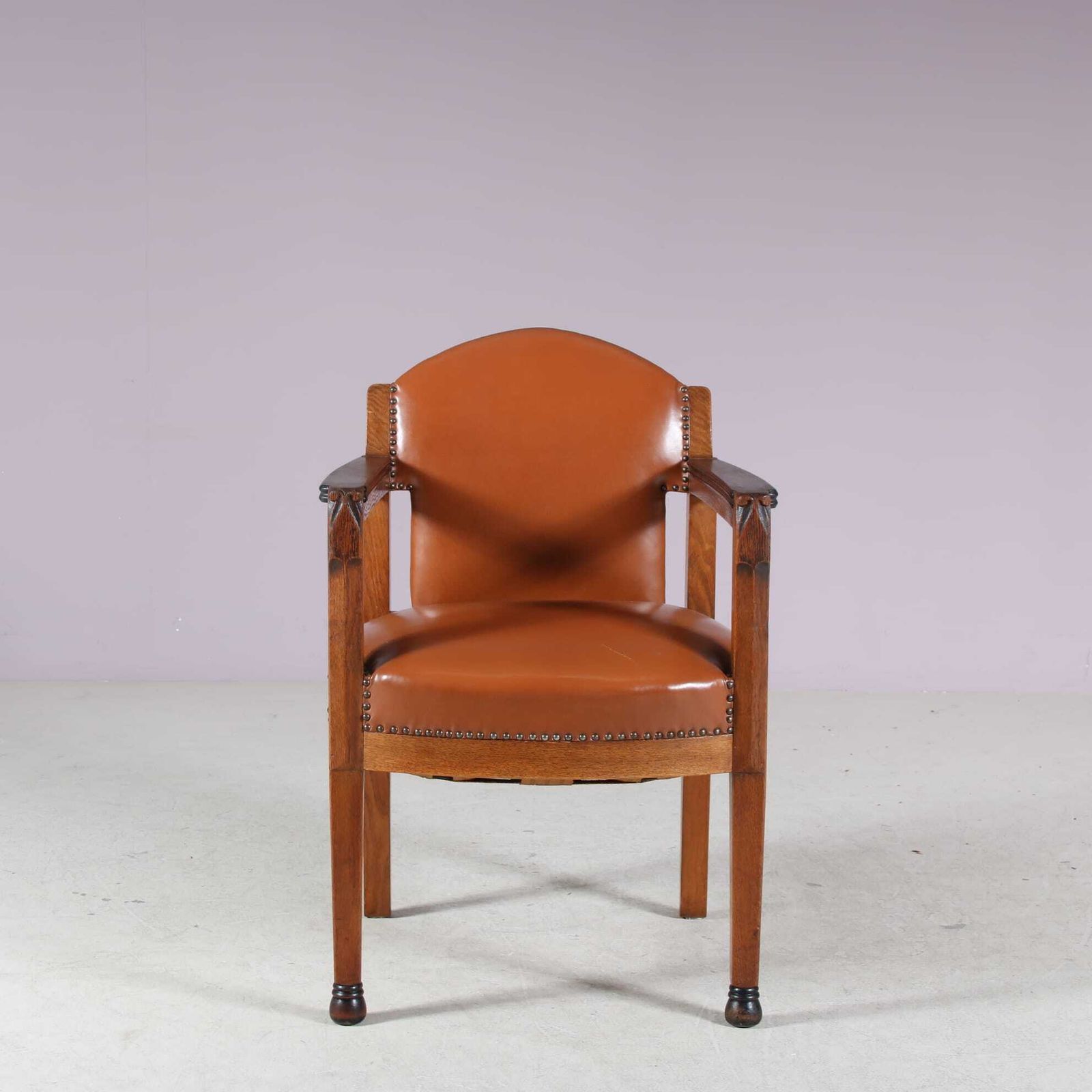 1920s Amsterdam School Style Chair By Paul Bromberg For 'T Woonhuys, Amsterdam photo buy