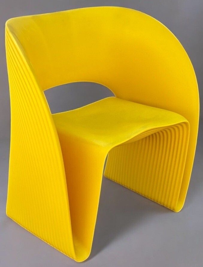 Ron Arad Designed Raviolo Chair By Magis Of Italy. photo furniture