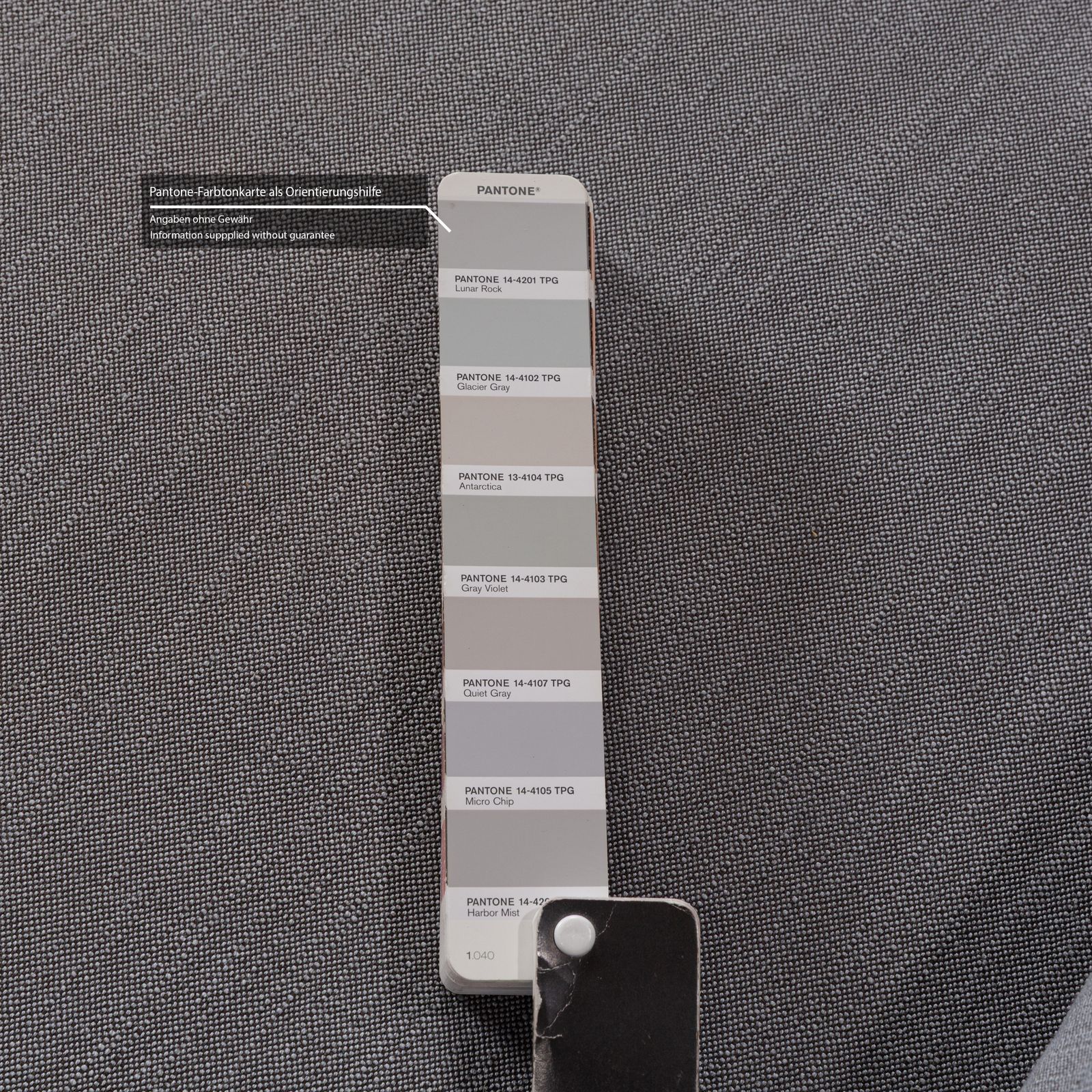 Canapé d'angle Glow In en tissu gris, méridienne à droite photo vintage