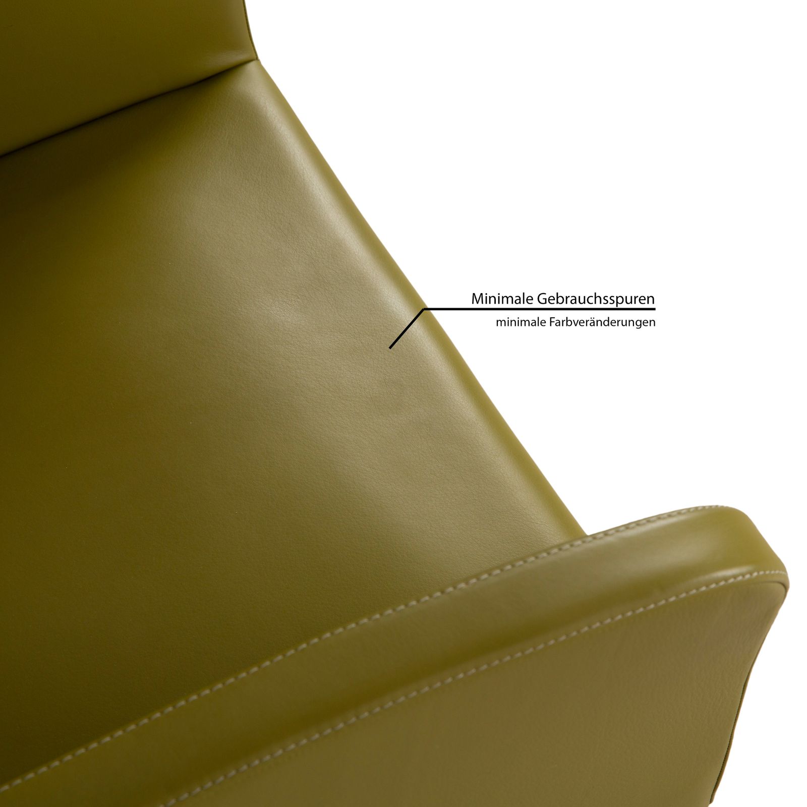 Set Of 4 Poltrona Frau Leather Chairs Green photo Furniture