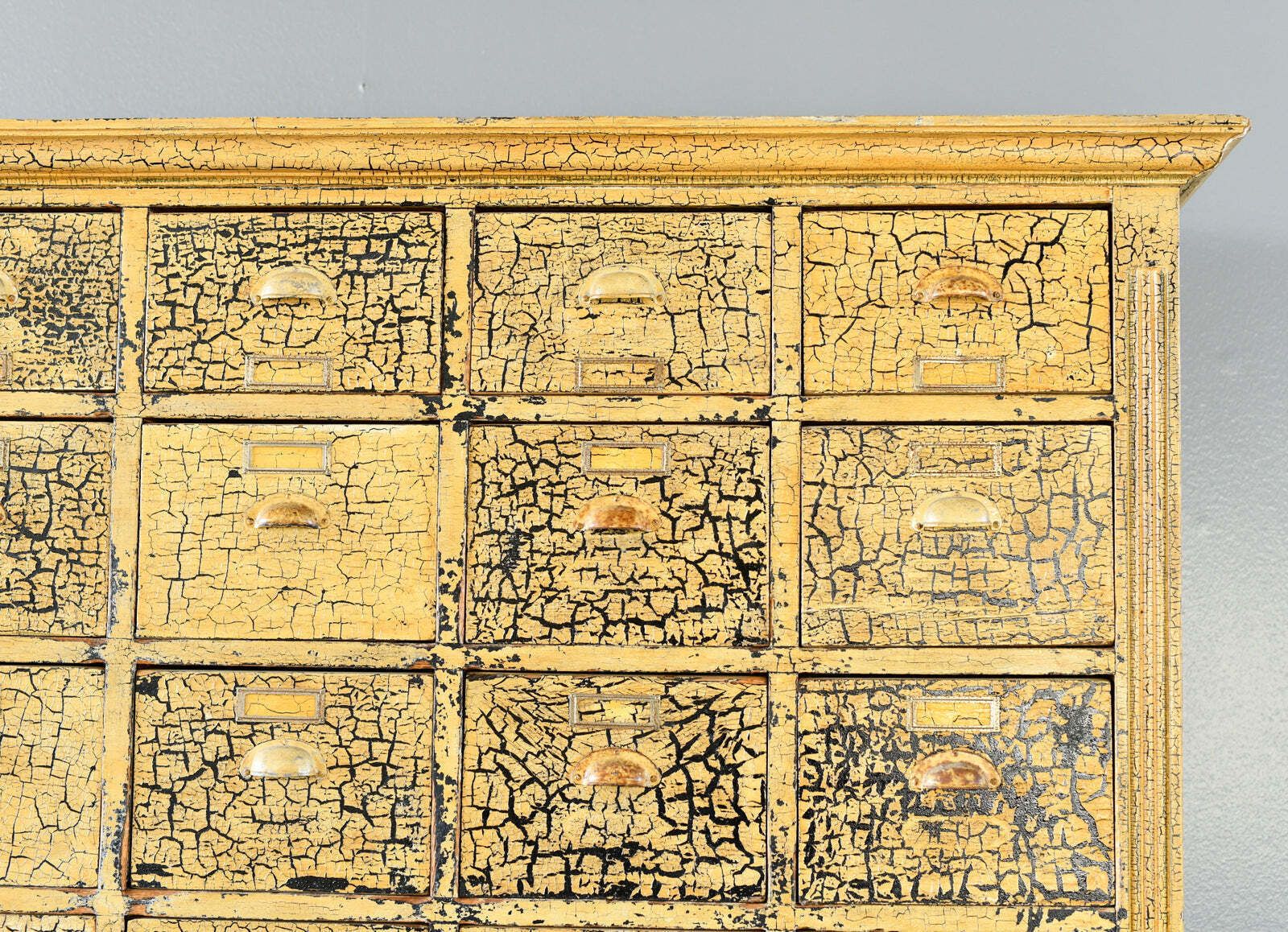 photo vinterior Early 20th Century Bicycle Repair Shop Drawer Cabinet