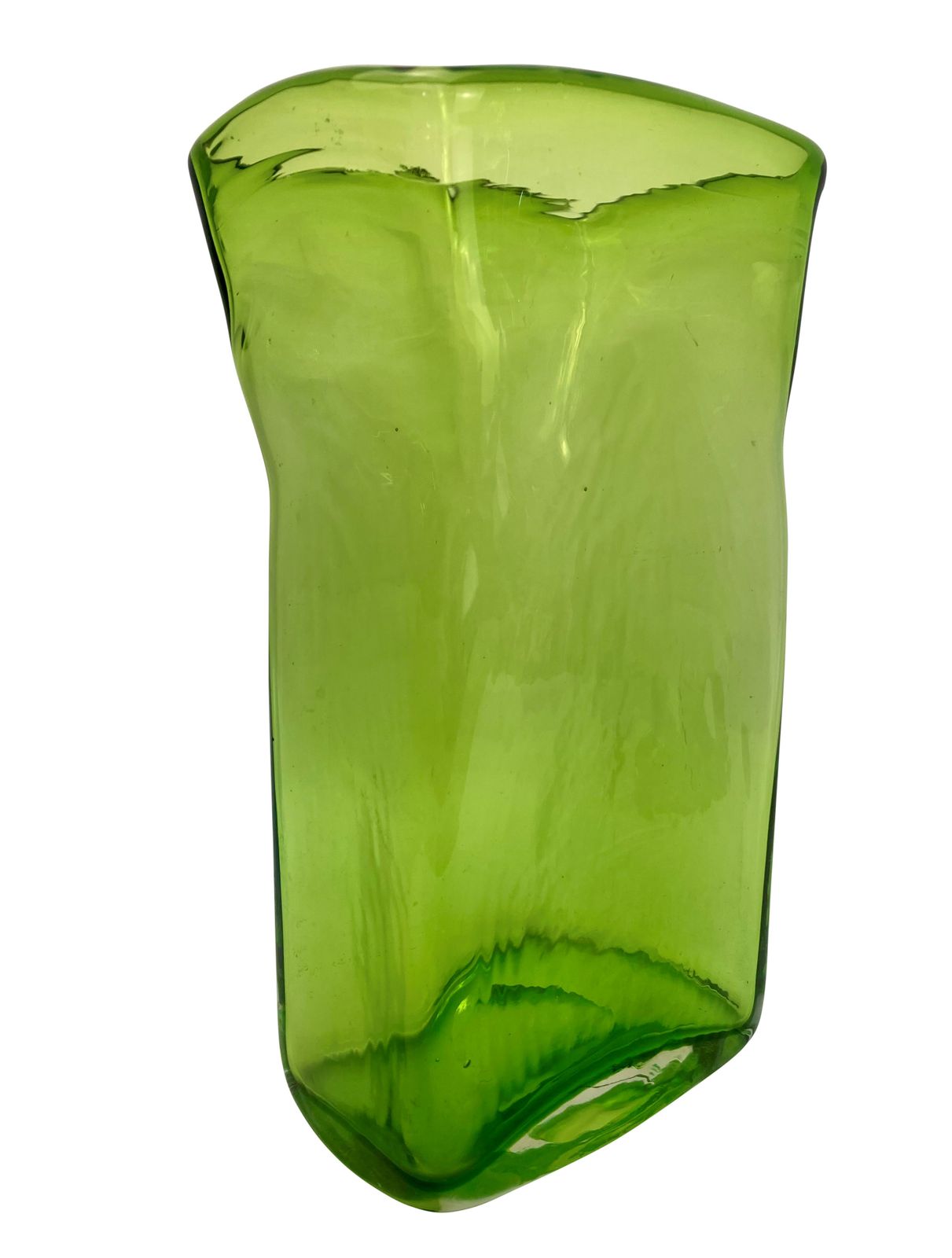 A Set Of Three Swedish Mid Century Glass Vases photo furniture