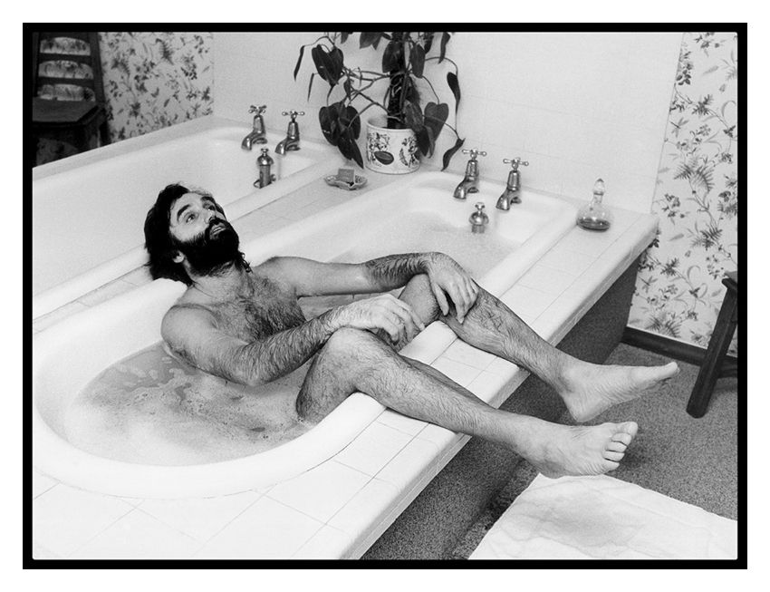 Arthur Steel 'George Best' Unframed Silver Gelatin Fibre Print photo furniture