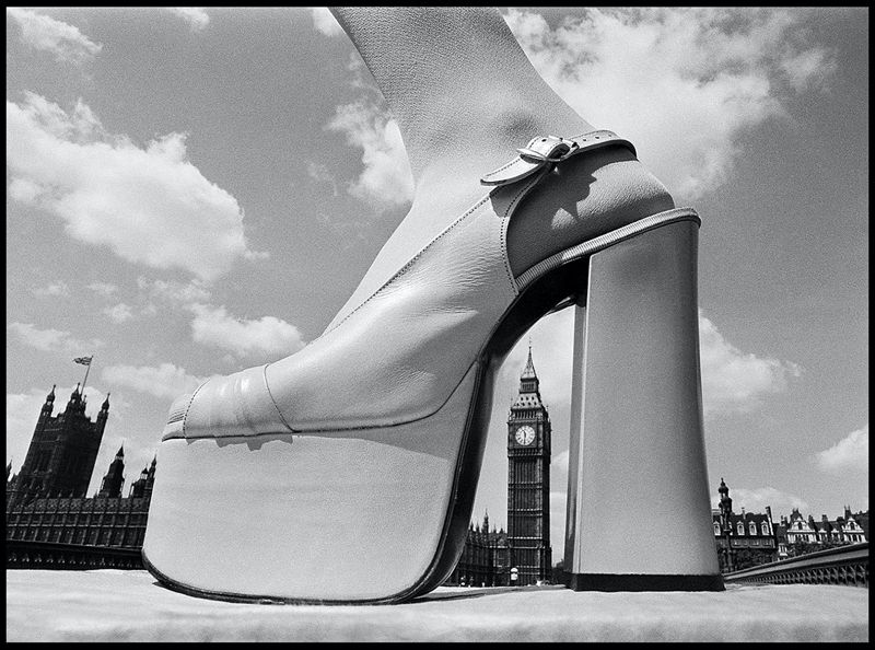Arthur Steel 'Well Heeled' Unframed Silver Gelatin Fibre Print