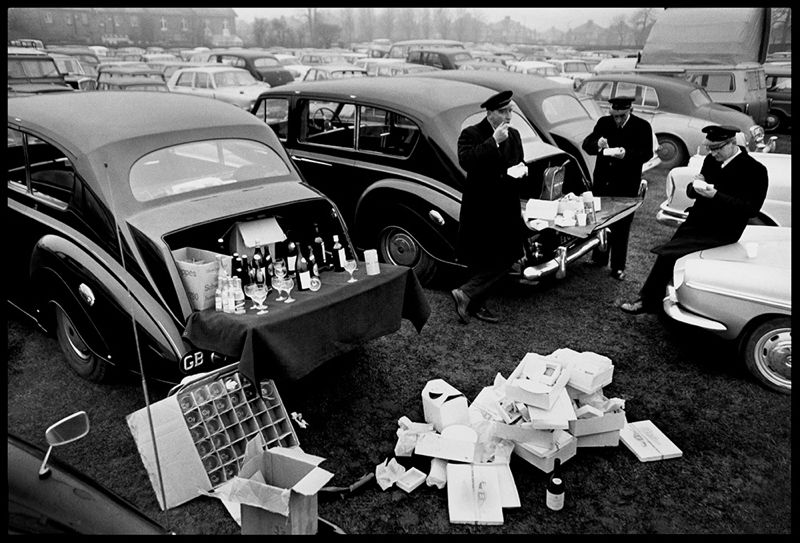 Arthur Steel 'Chauffeurs Feast' Unframed Silver Gelatin Fibre Print