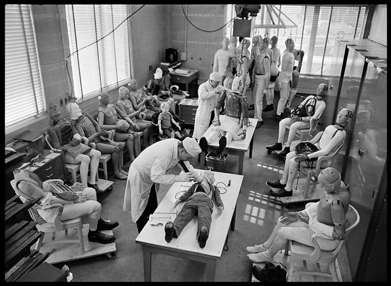 Arthur Steel 'Crash Test Dummies' Unframed Silver Gelatin Fibre Print