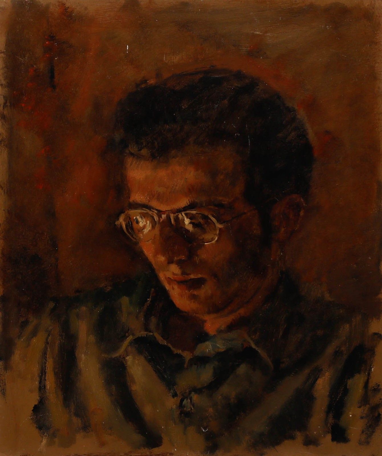 George Weissbort (1928 2013) 20th Century Oil, The Glare Of Candle Light
