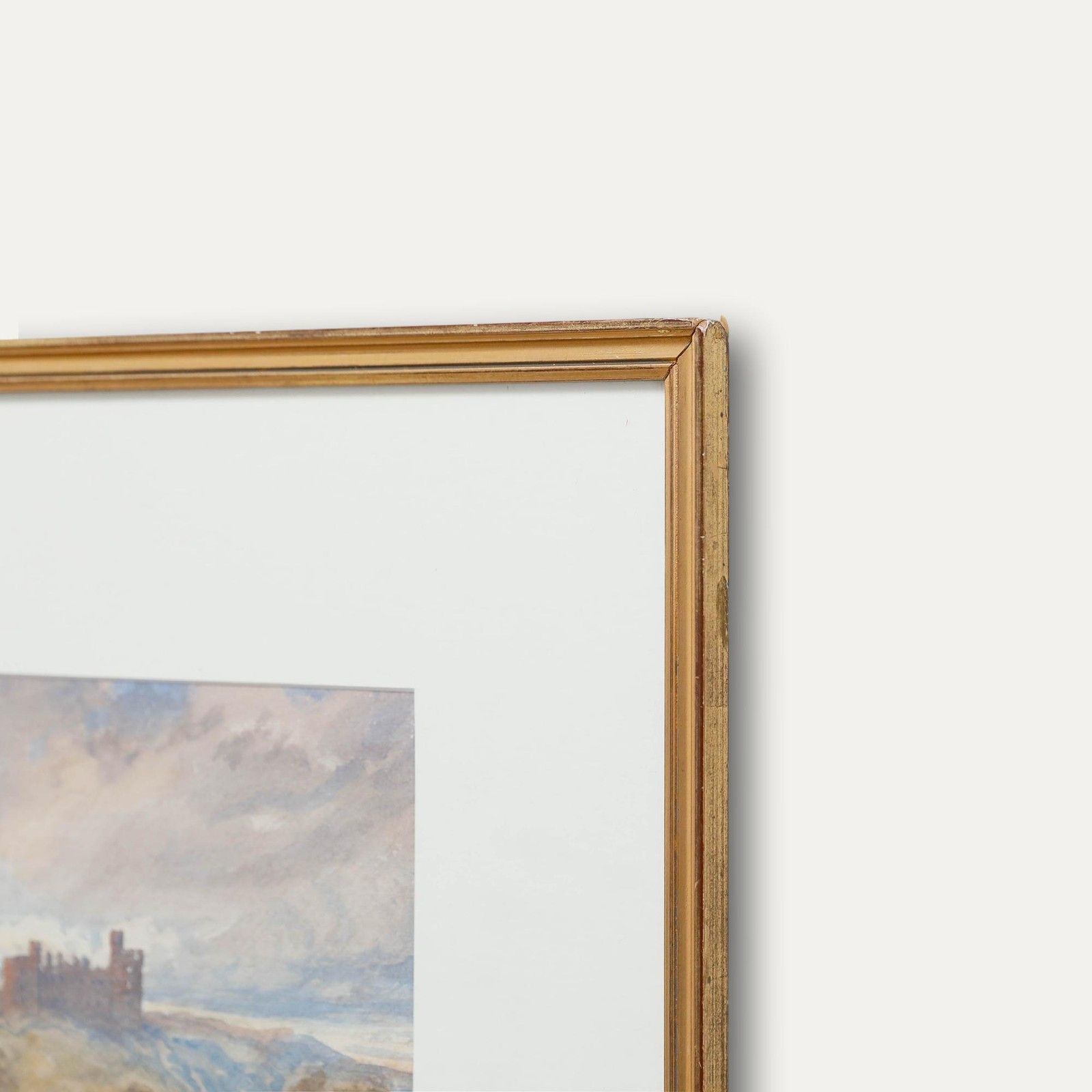 David Cox Jnr. Arws (1809 1885)  Mid 19th Century Watercolour, A Distant Castle photo 418.0