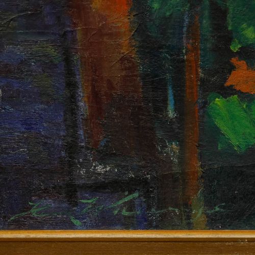 Henk Willemse (1915 1980) 1950 Oil, L'arbresle, France photo buy
