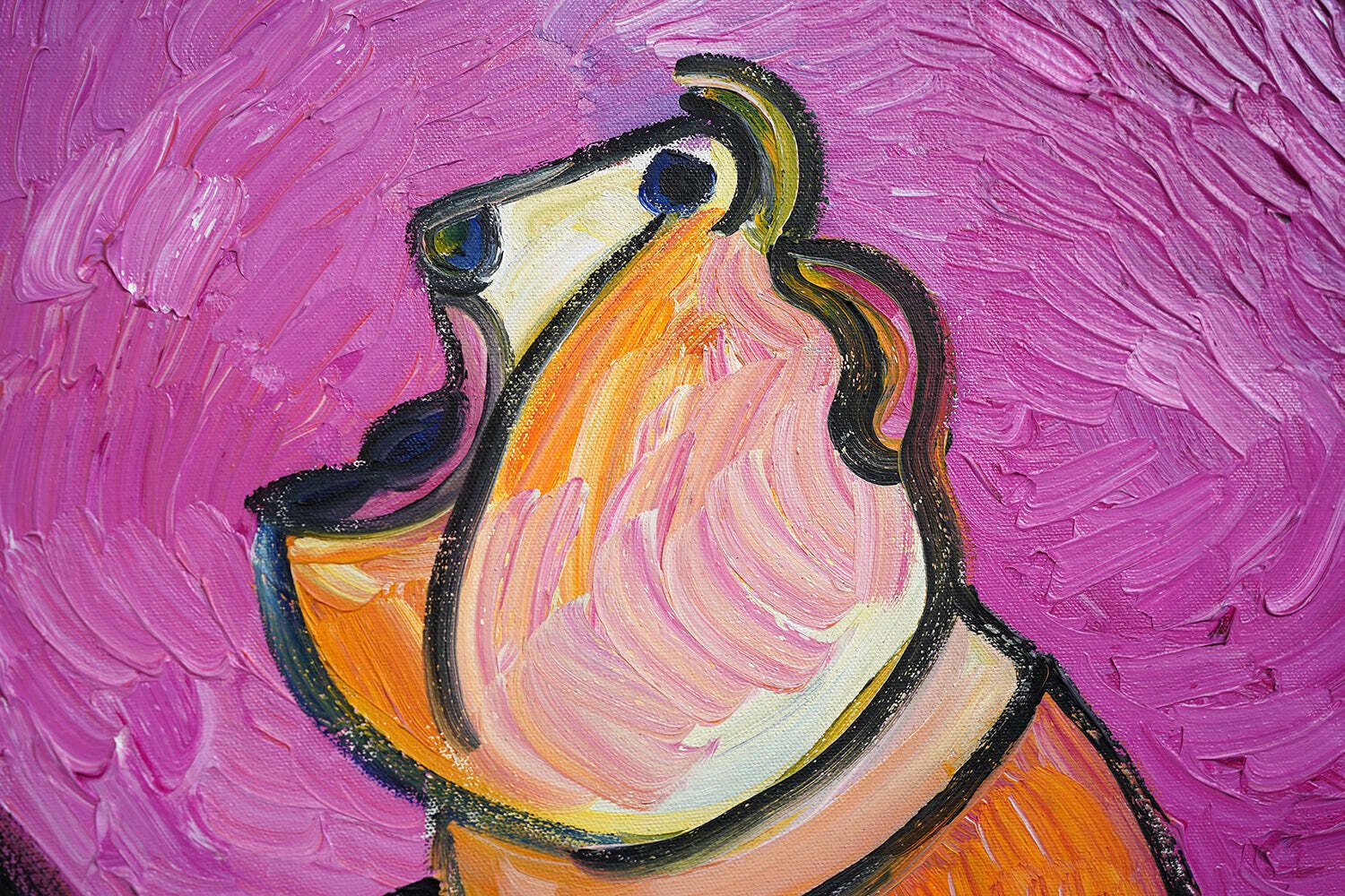 Art A Very Large Oil On Canvas By Albert Louden (B.1943); Untitled; 2004 photo