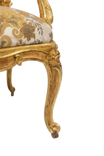 photo vinterior Louis XV Style Armchair, With Its Queen Style Backrest. Period 1900 1950.