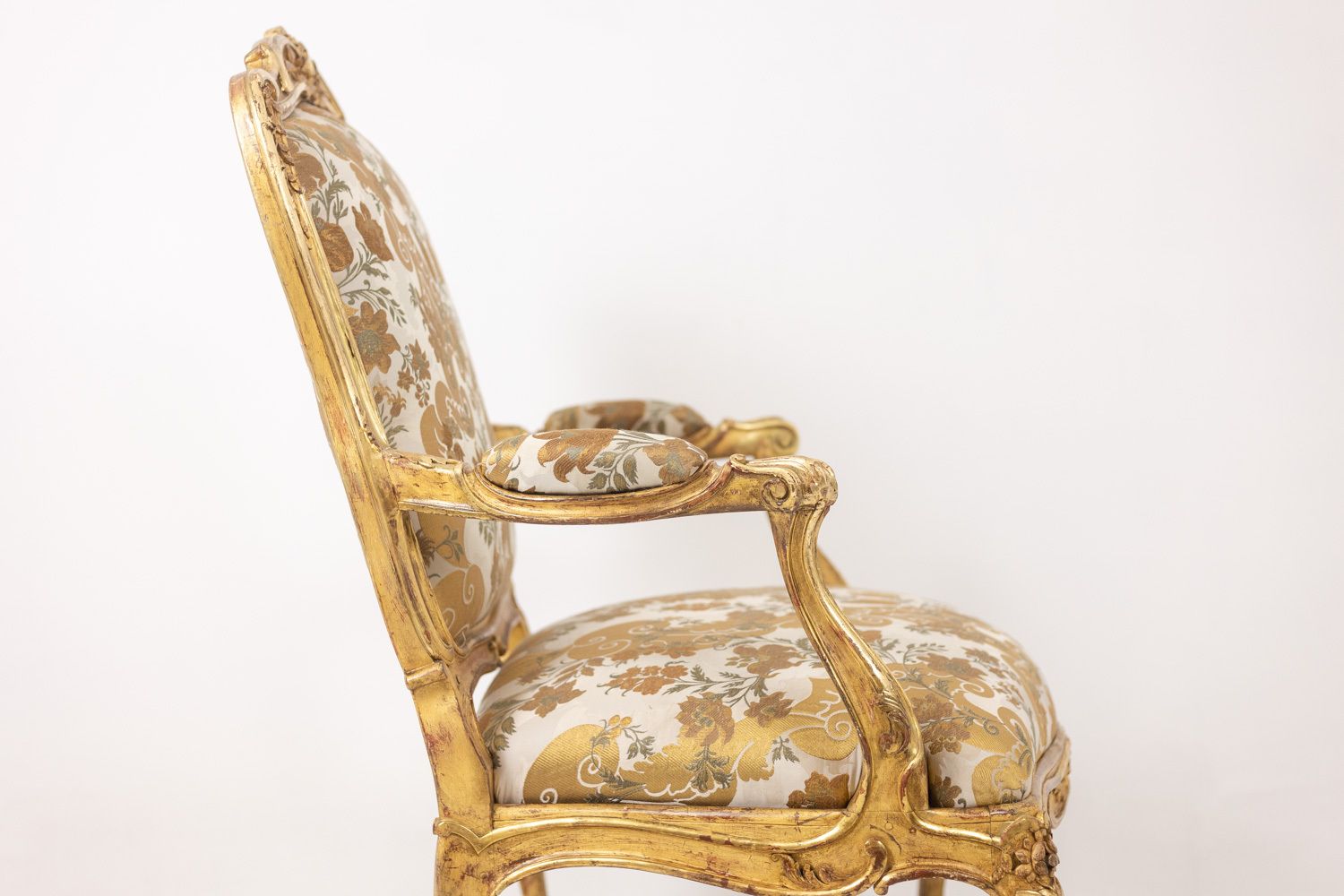 photo buy Louis XV Style Armchair, With Its Queen Style Backrest. Period 1900 1950.
