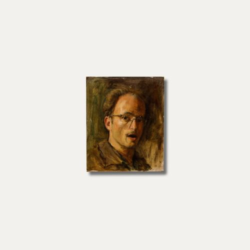 George Weissbort (1928 2013) 20th Century Oil, A Short Gasp photo 190.0