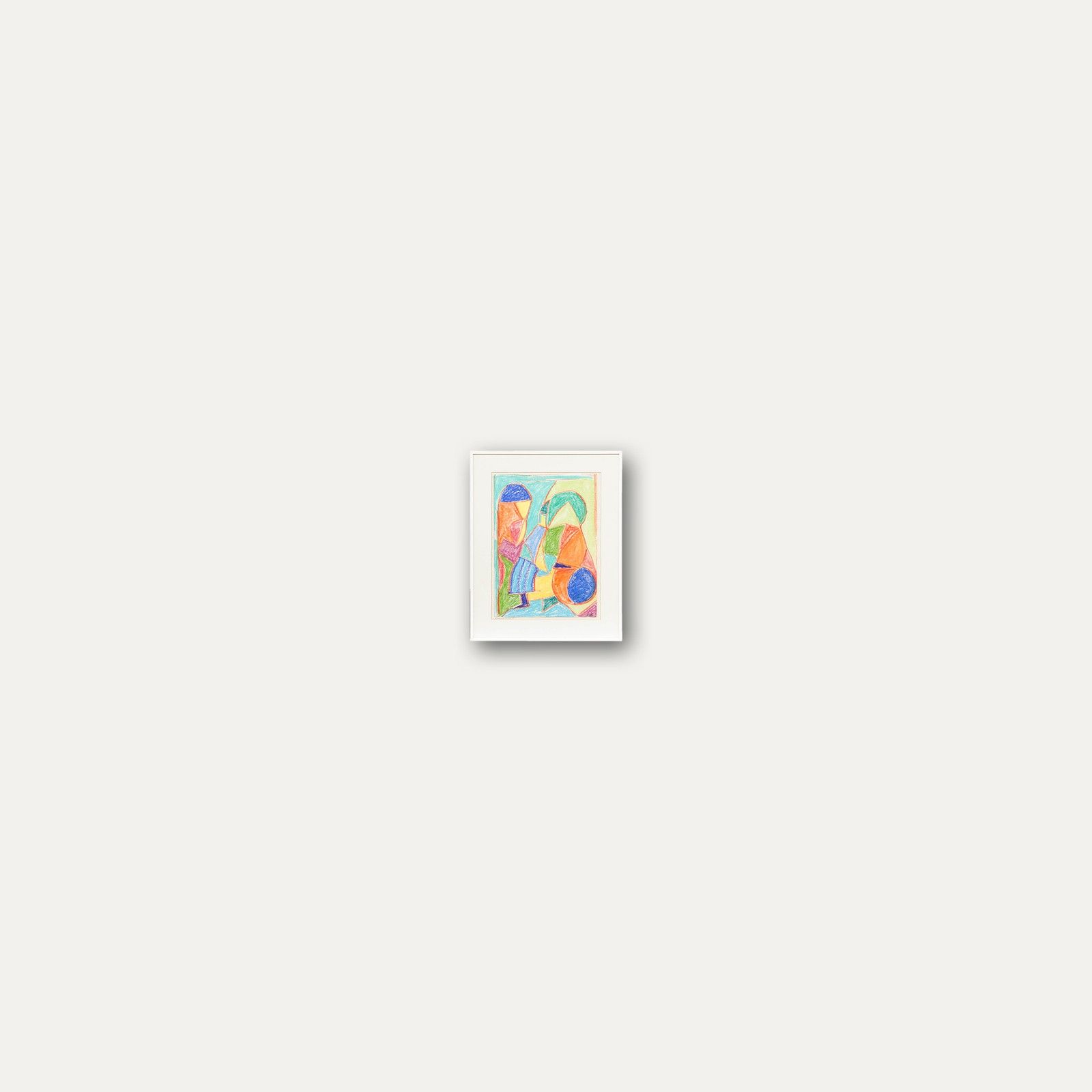 Erwin Steinhauser (1939 2023) 20th Century Pastel, Abstract Composition photo buy