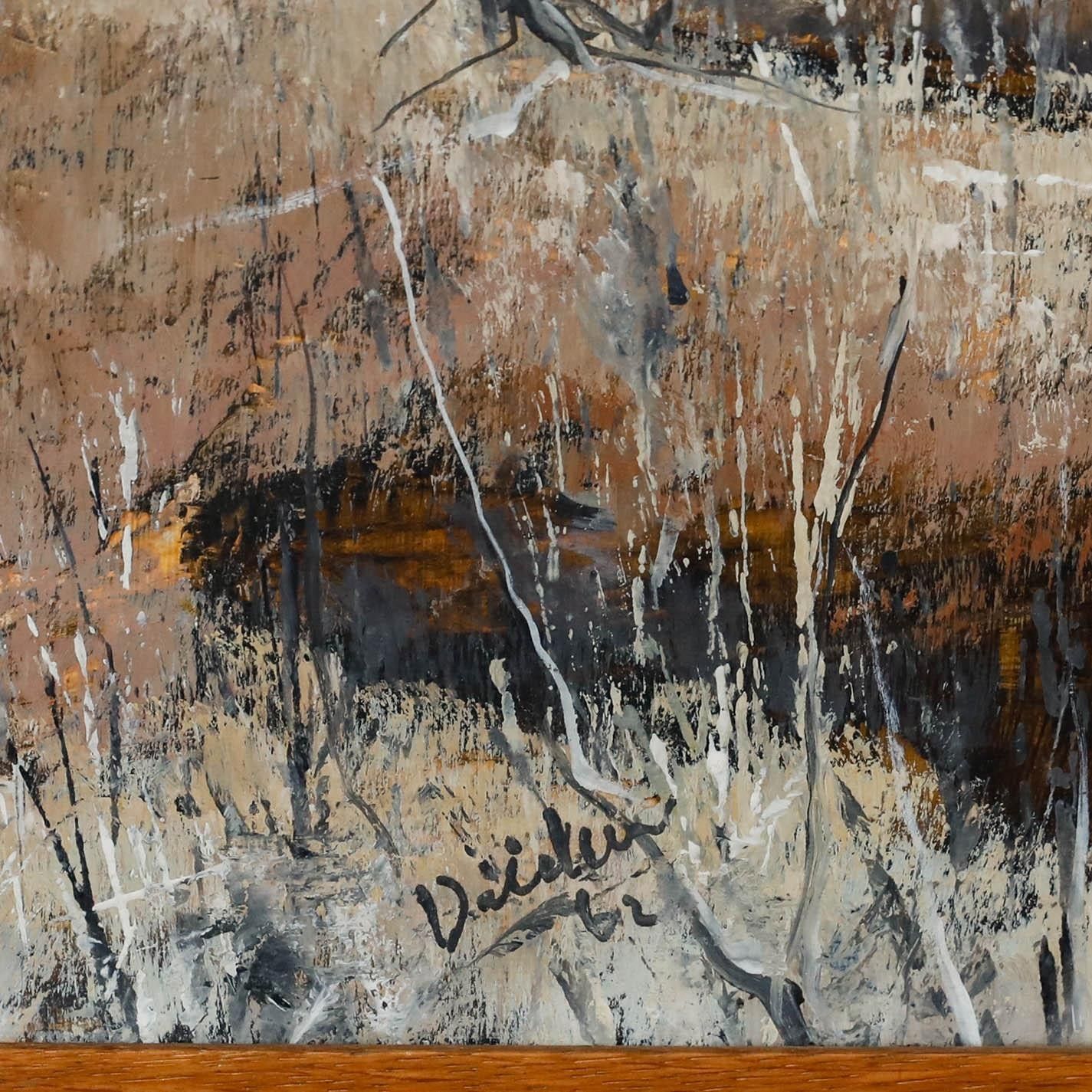 David Clyde Dridan (B.1932) Australian School 1962 Oil, Willockra photo buy
