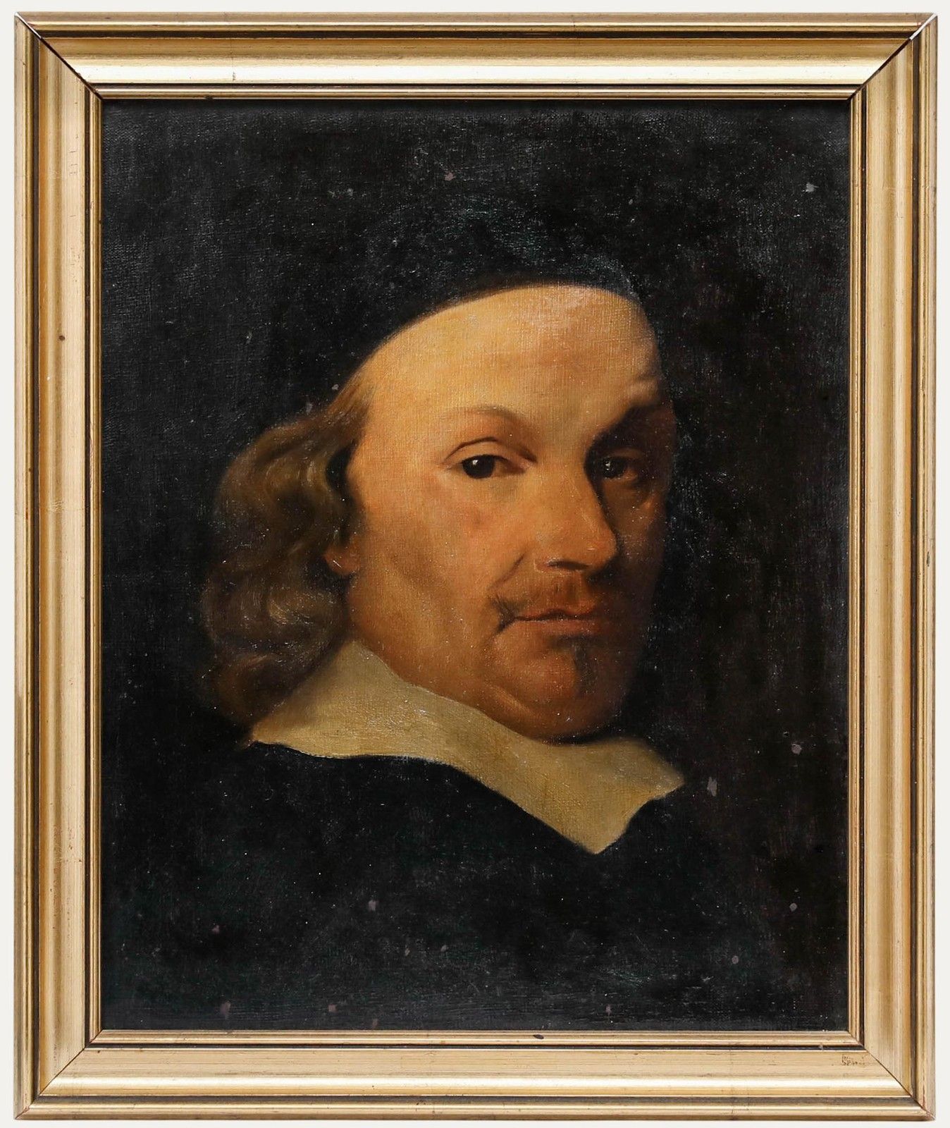 After Ferdinand Bol 19th Century Oil, Portrait Of A Mathematician