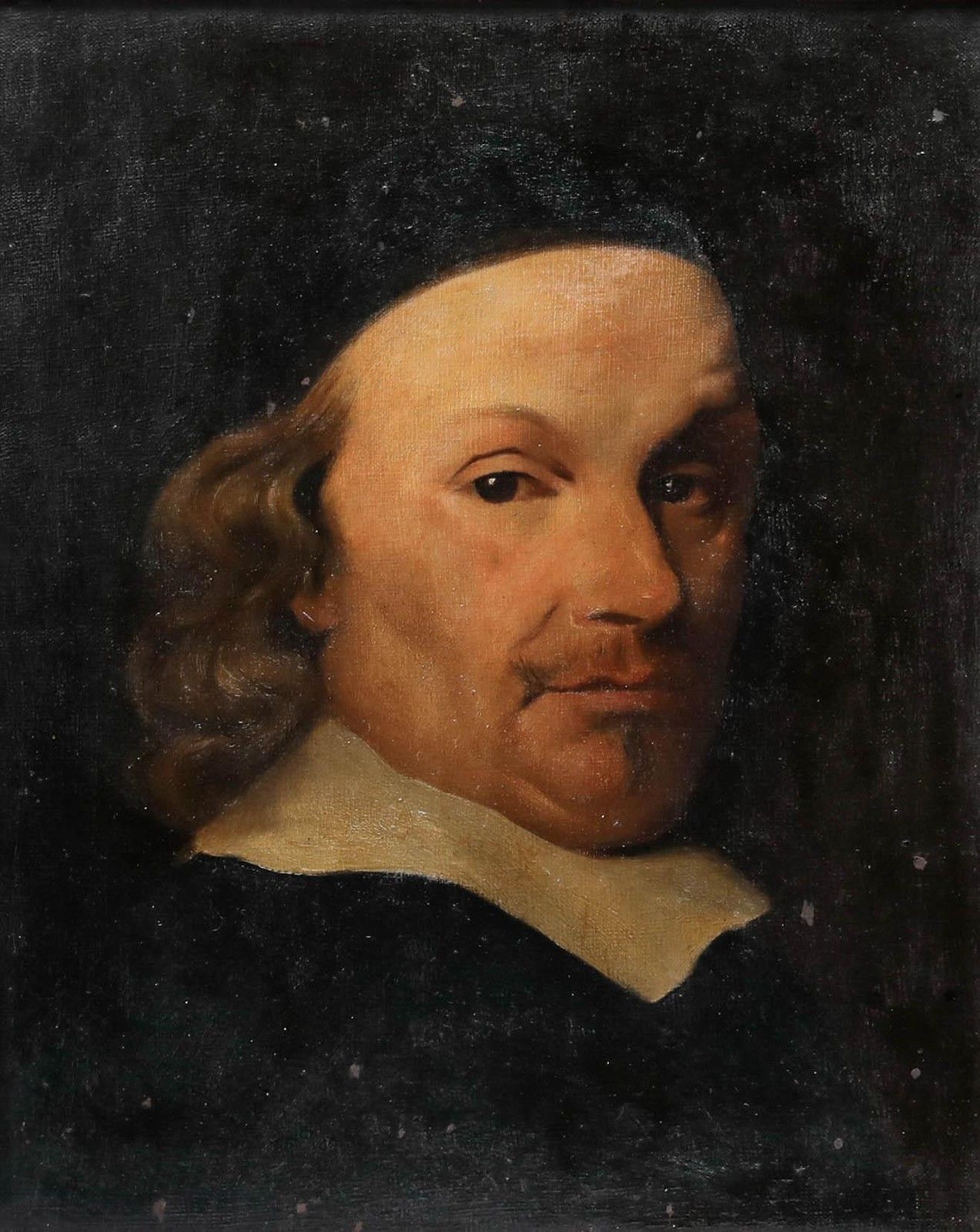 After Ferdinand Bol 19th Century Oil, Portrait Of A Mathematician photo furniture