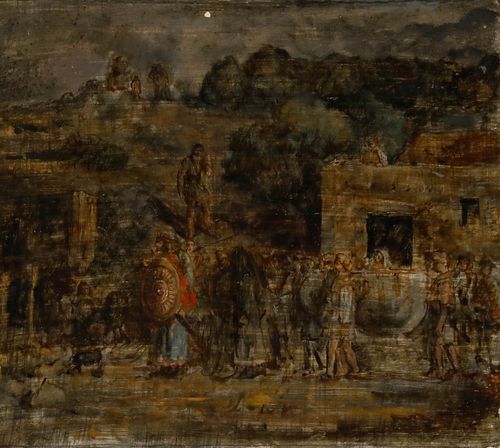 George Weissbort (1928 2013) 20th Century Oil, The Prosecution photo furniture