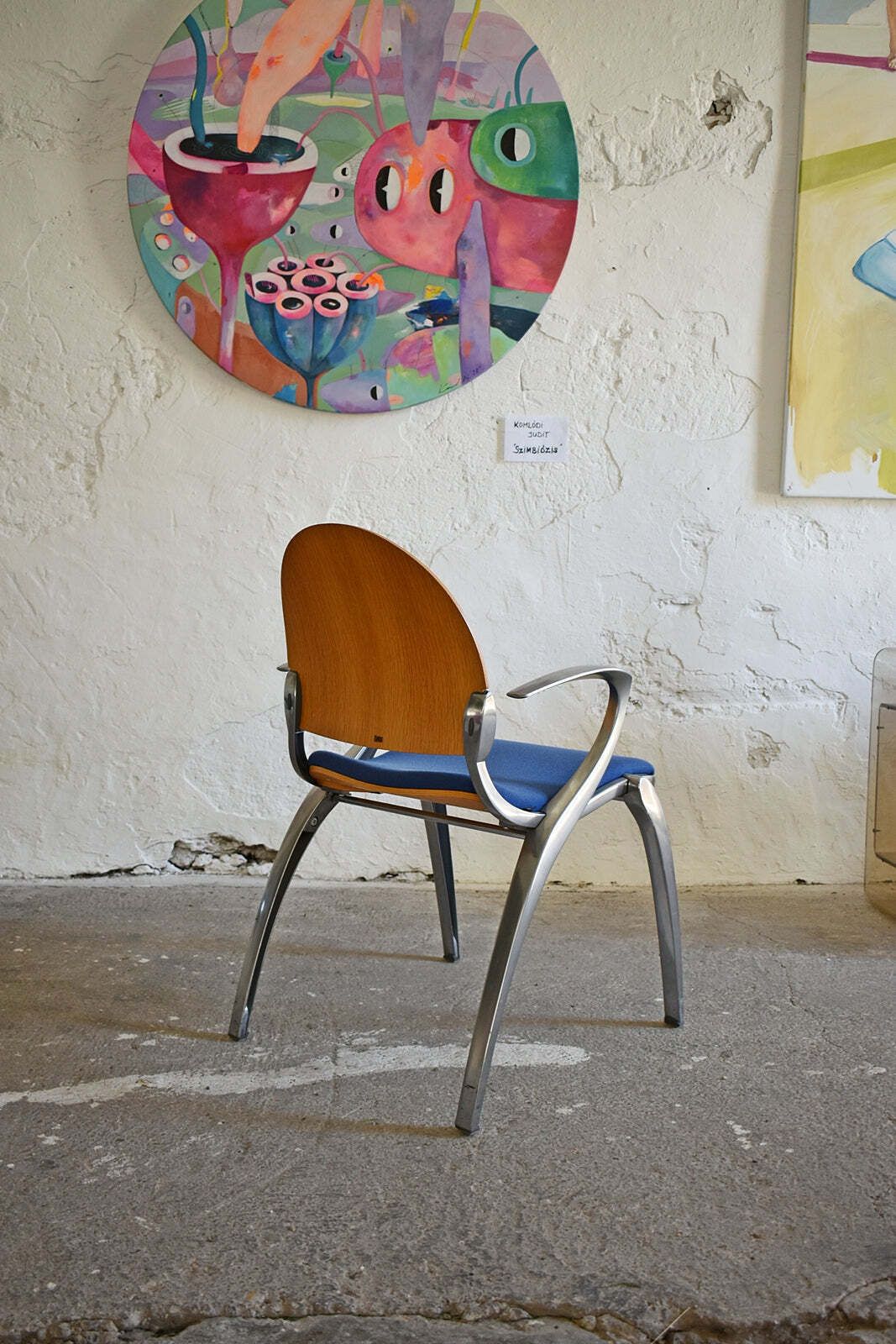 Furniture Sedus Postmodern Armchair Germany 1990s photo
